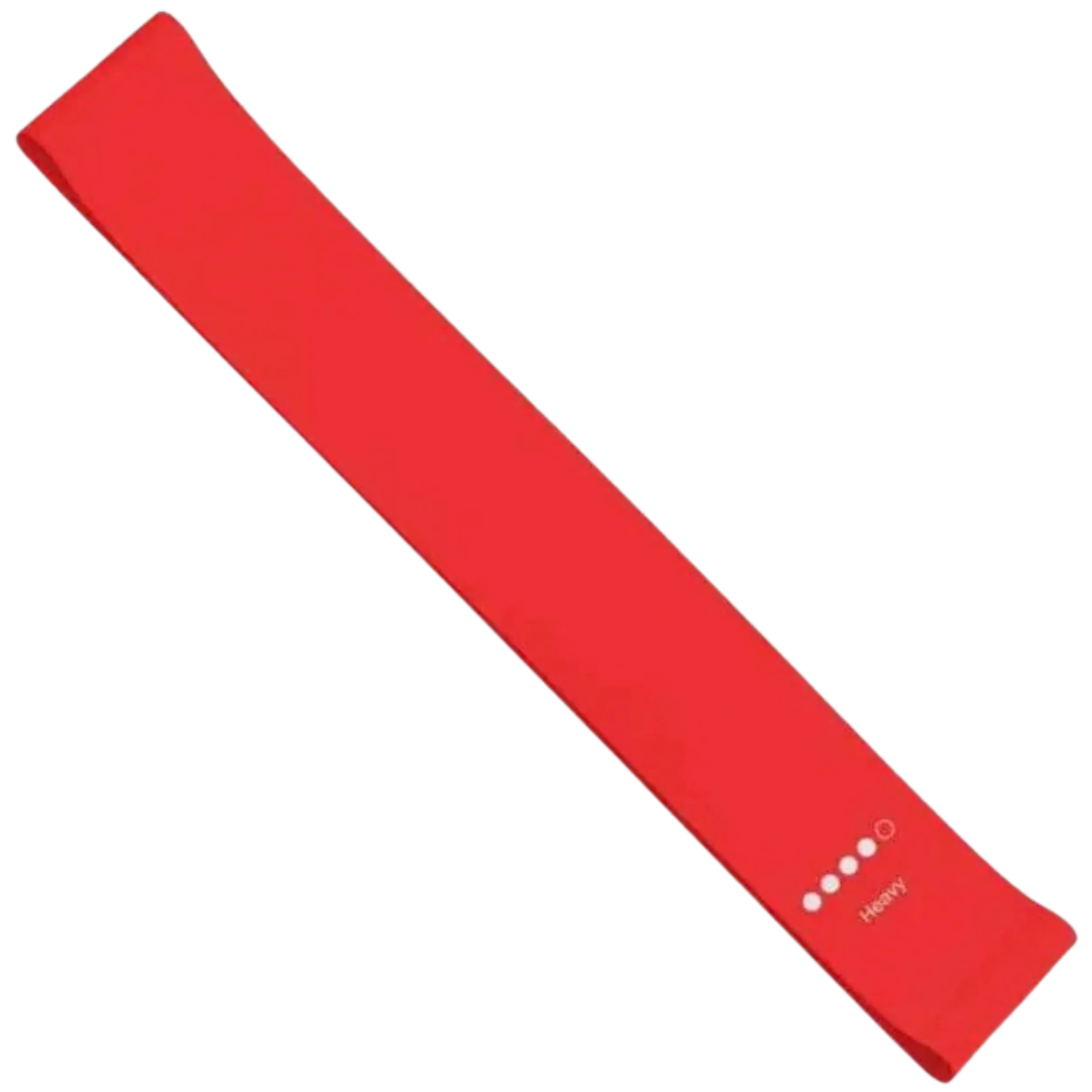 French Fitness Mini Resistance Bands Exercise Loop 600mm x 50mm - Red (25-30 lbs) (New)