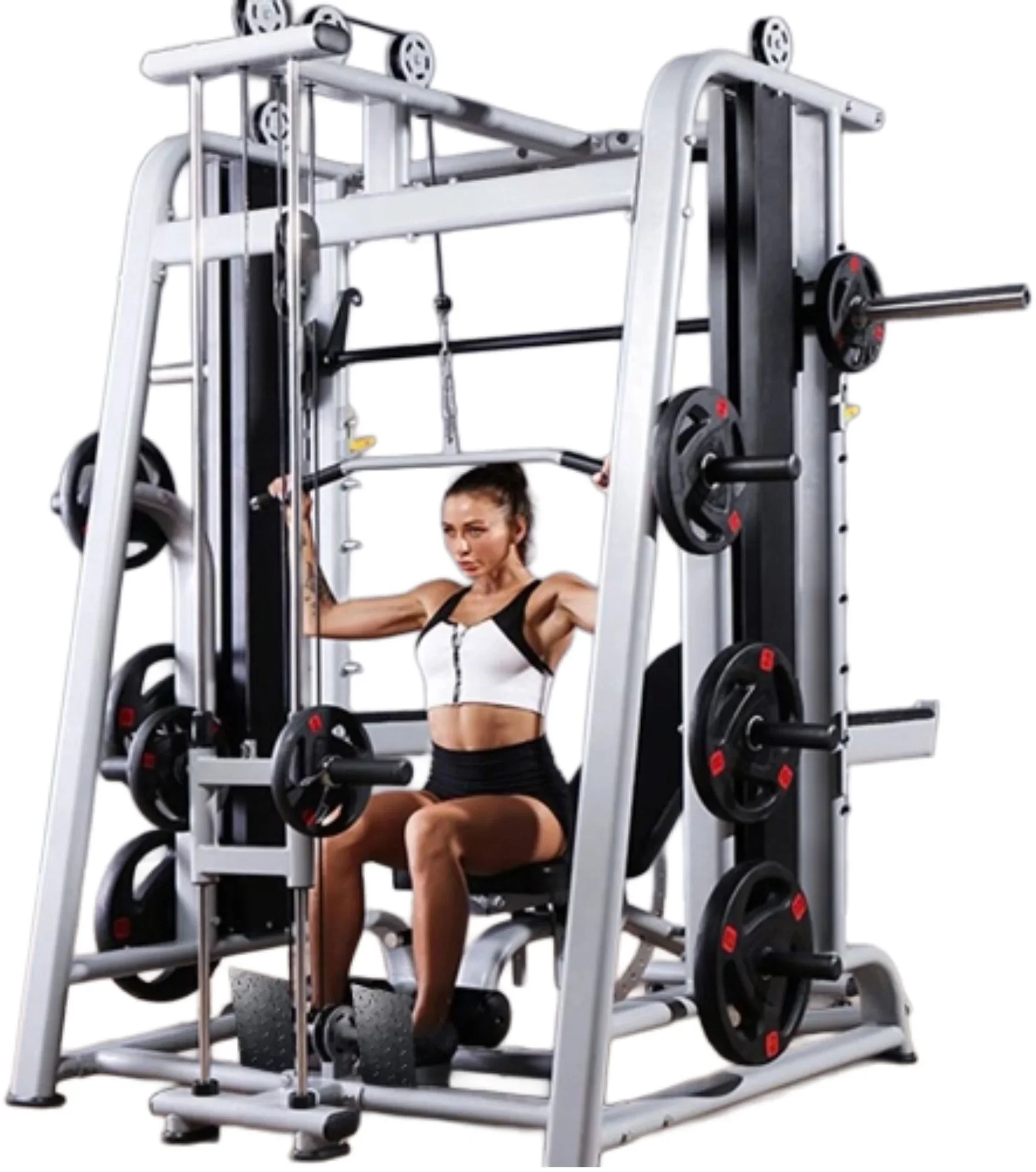 French Fitness MSC20 Counter Balanced Multi Smith Cable Machine (New) - Image 5