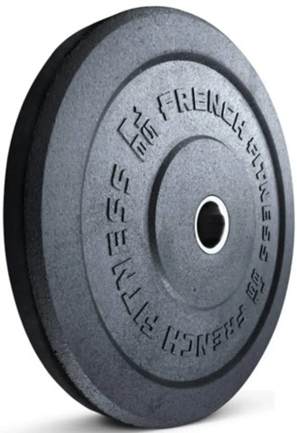 French Fitness Olympic Bumper Plate Set 190 lbs - Crumb Rubber (New) - Image 4
