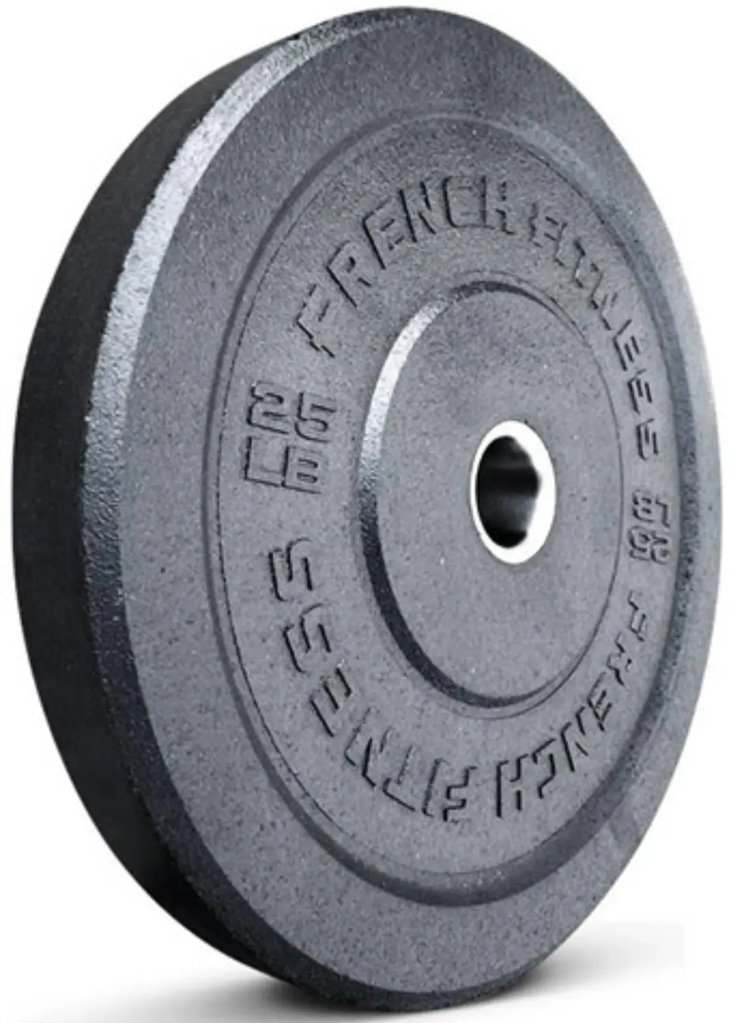 French Fitness Olympic Bumper Plate Set 190 lbs - Crumb Rubber (New) - Image 5