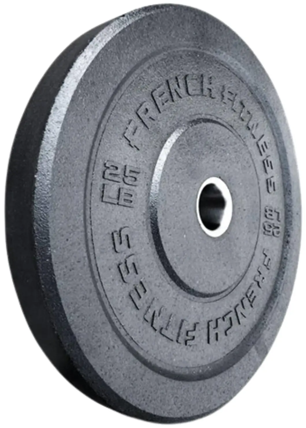 French Fitness Olympic Bumper Plate Set 280 lbs - Crumb Rubber (New) - Image 5