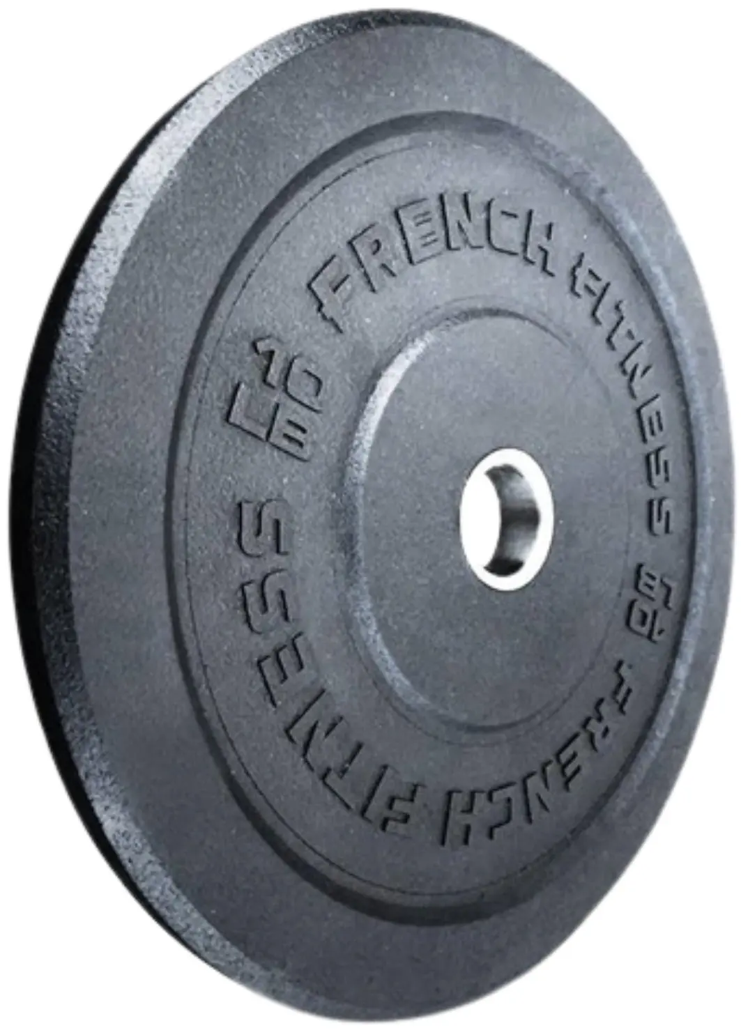 French Fitness Olympic Bumper Plate Set 380 lbs - Crumb Rubber (New) - Image 3