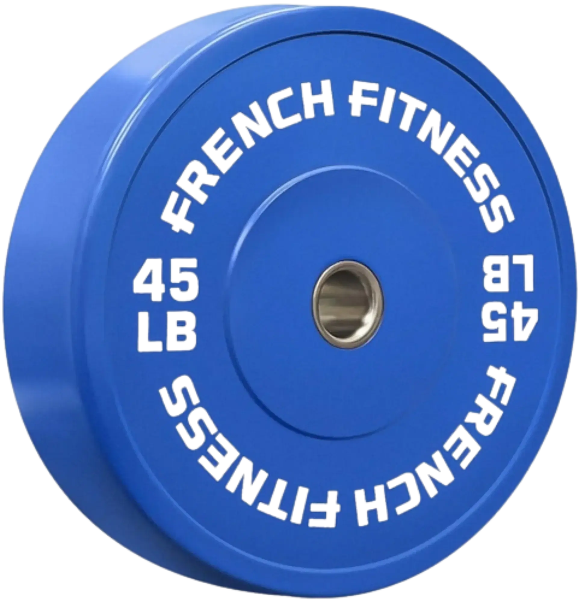 French Fitness Olympic Colored Bumper Plate 45 lbs (New)