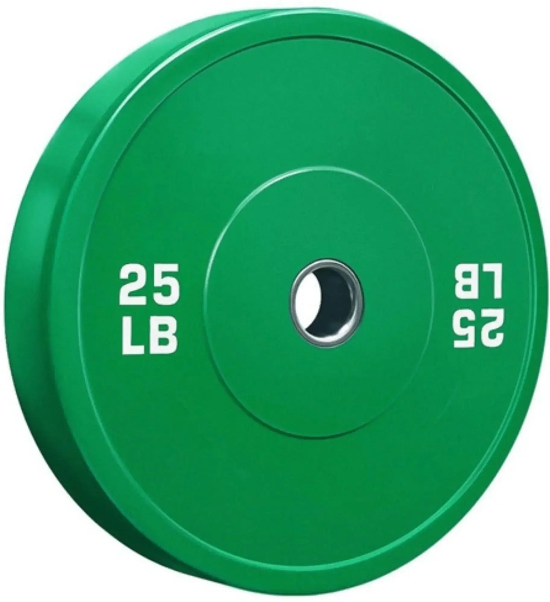 French Fitness Olympic Colored Bumper Plate Set 260 lbs - Blank (New) - Image 4