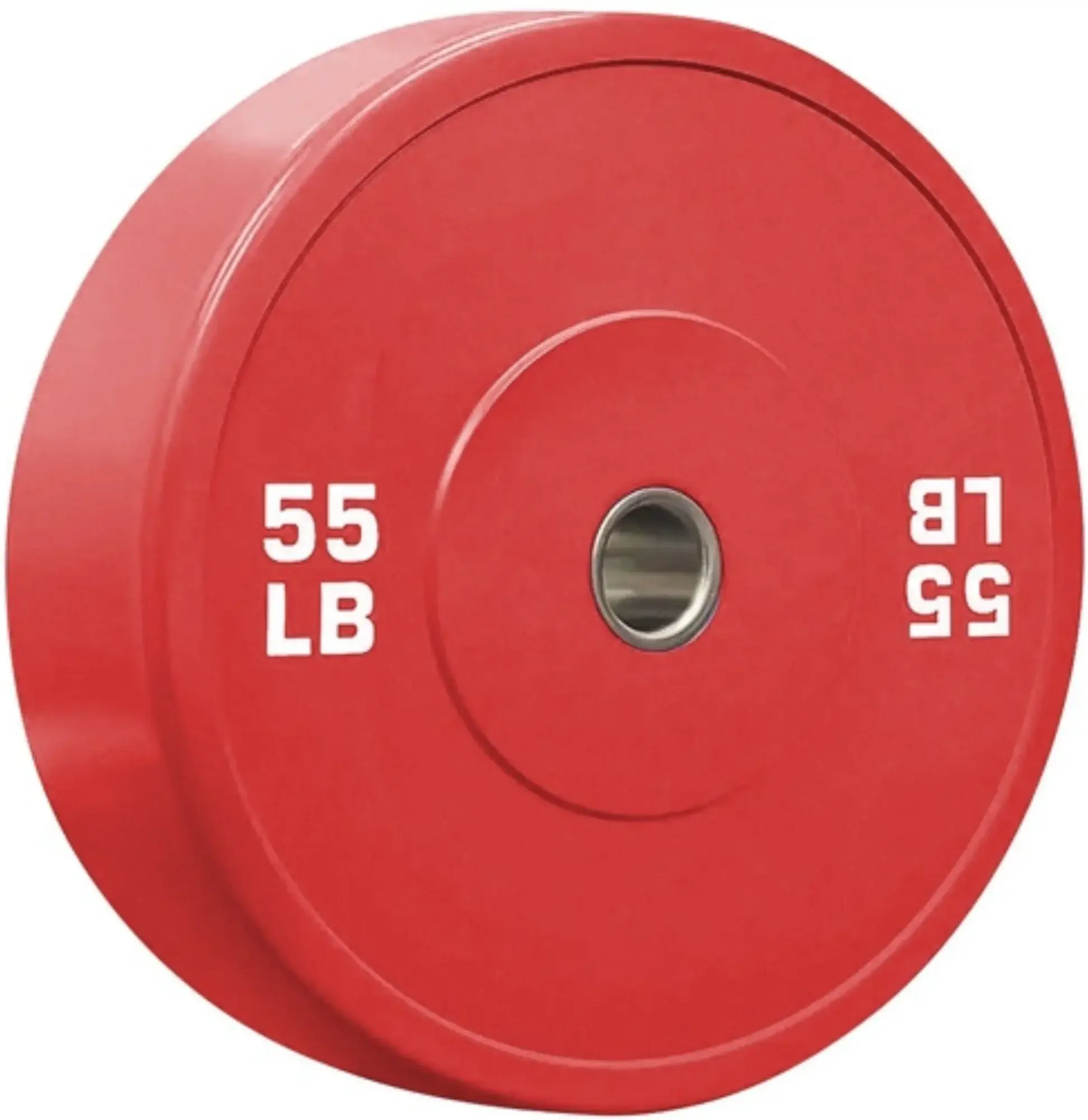 French Fitness Olympic Colored Bumper Plate Set 320 lbs - Blank (New) - Image 5