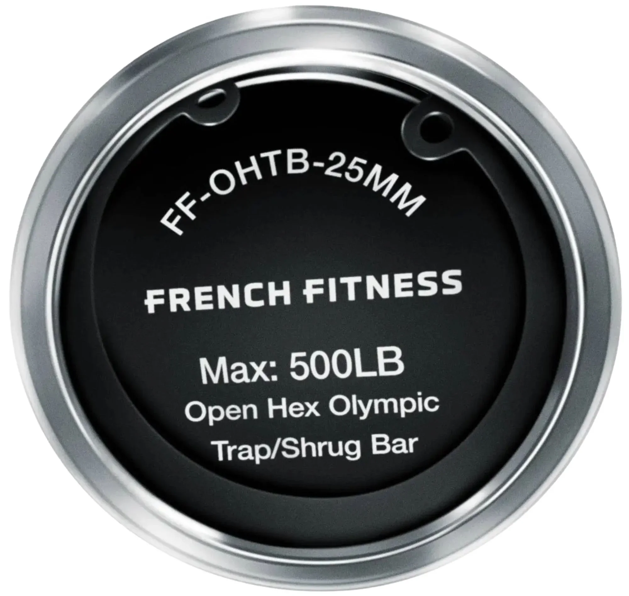 French Fitness Open Hex Olympic Trap Shrug Bar (New) - Image 4
