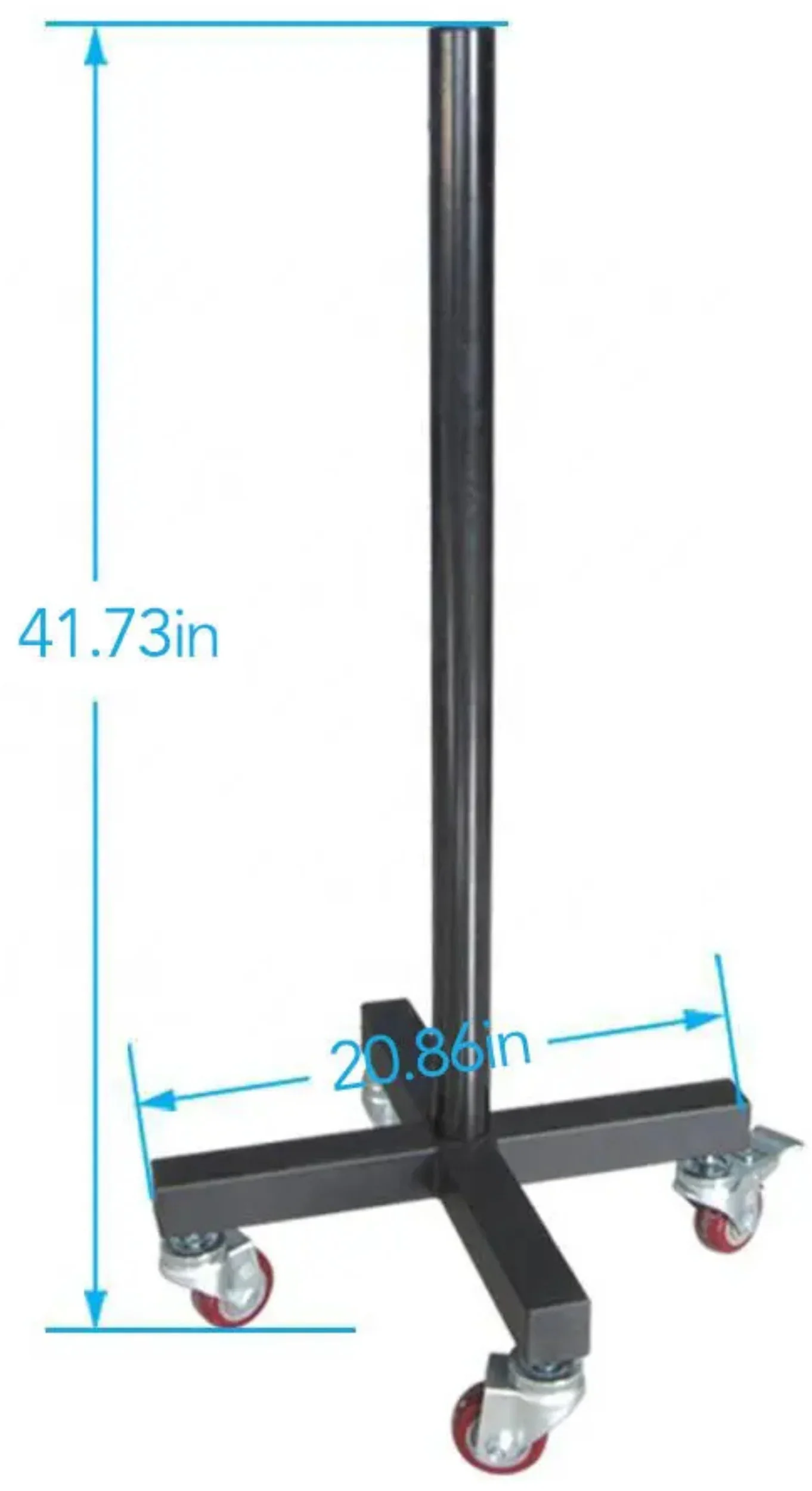 French Fitness Portable Bumper Plate Stacker Rack w/Wheels (New) - Image 4