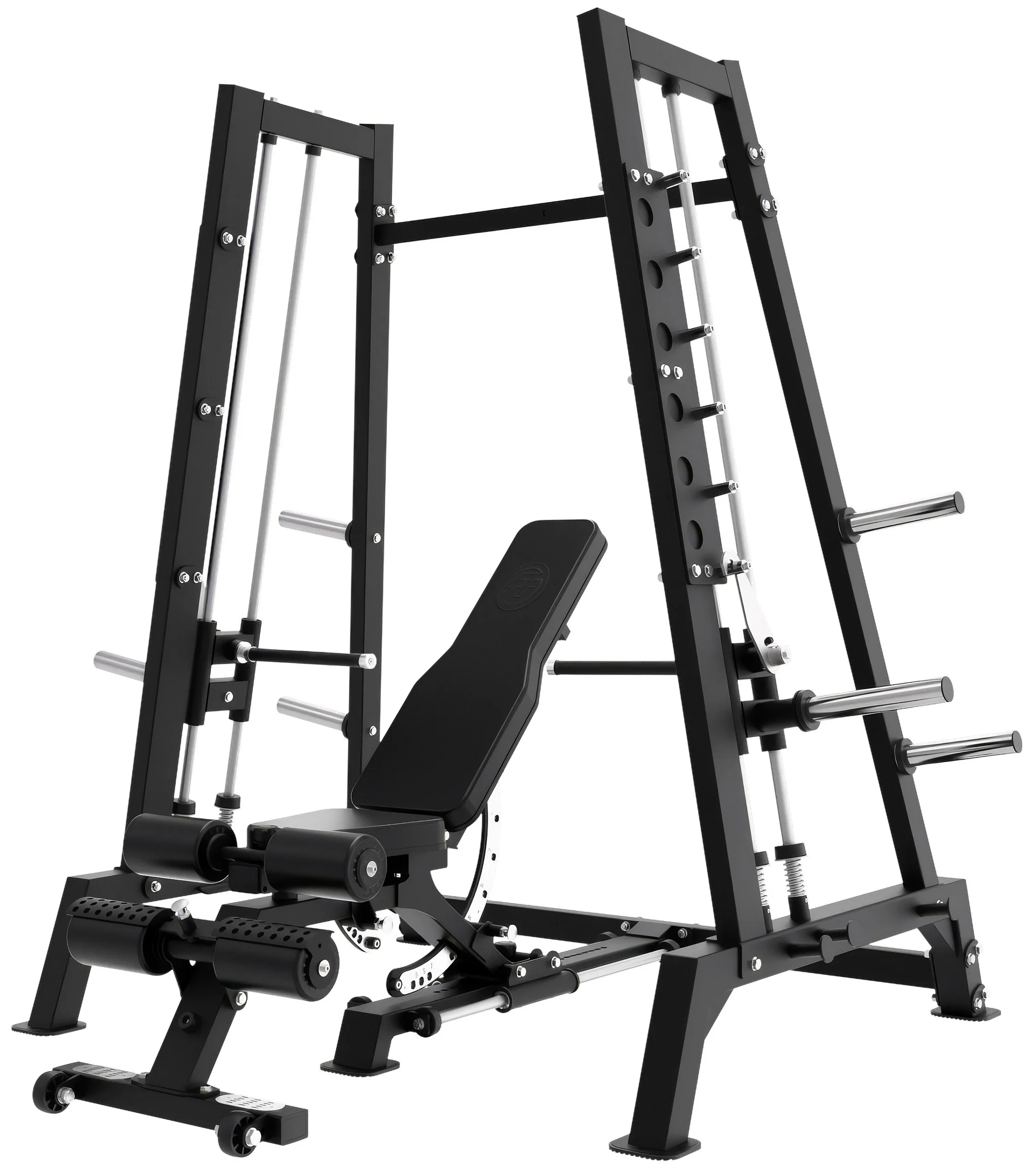 French Fitness Power Smith Dual System Converging Bench Press Combo Plate Loaded (New) - Image 3
