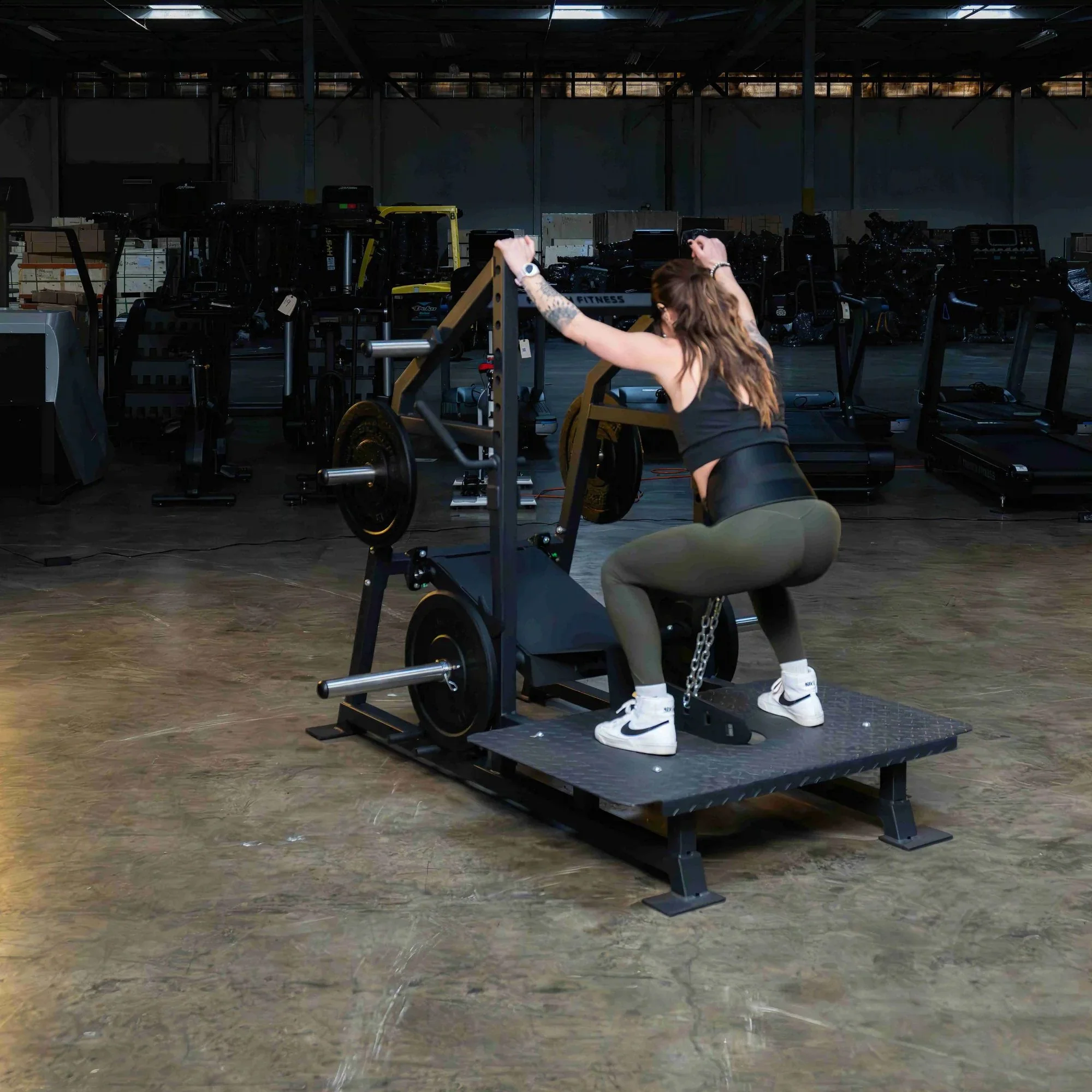 French Fitness PS50 Pit Shark Belt Squat Machine (New) - Image 8