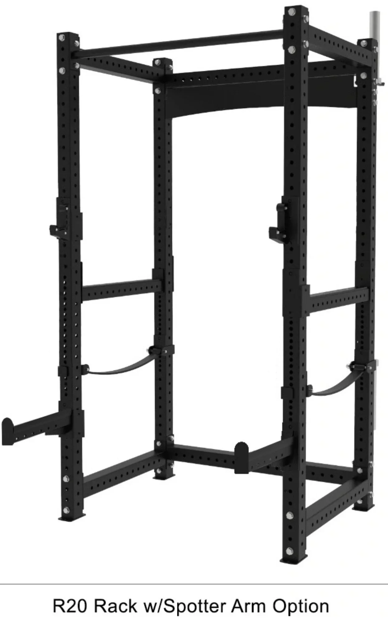 French Fitness R20 Full Squat Rack / Power Cage w/Bar (New) - Image 2