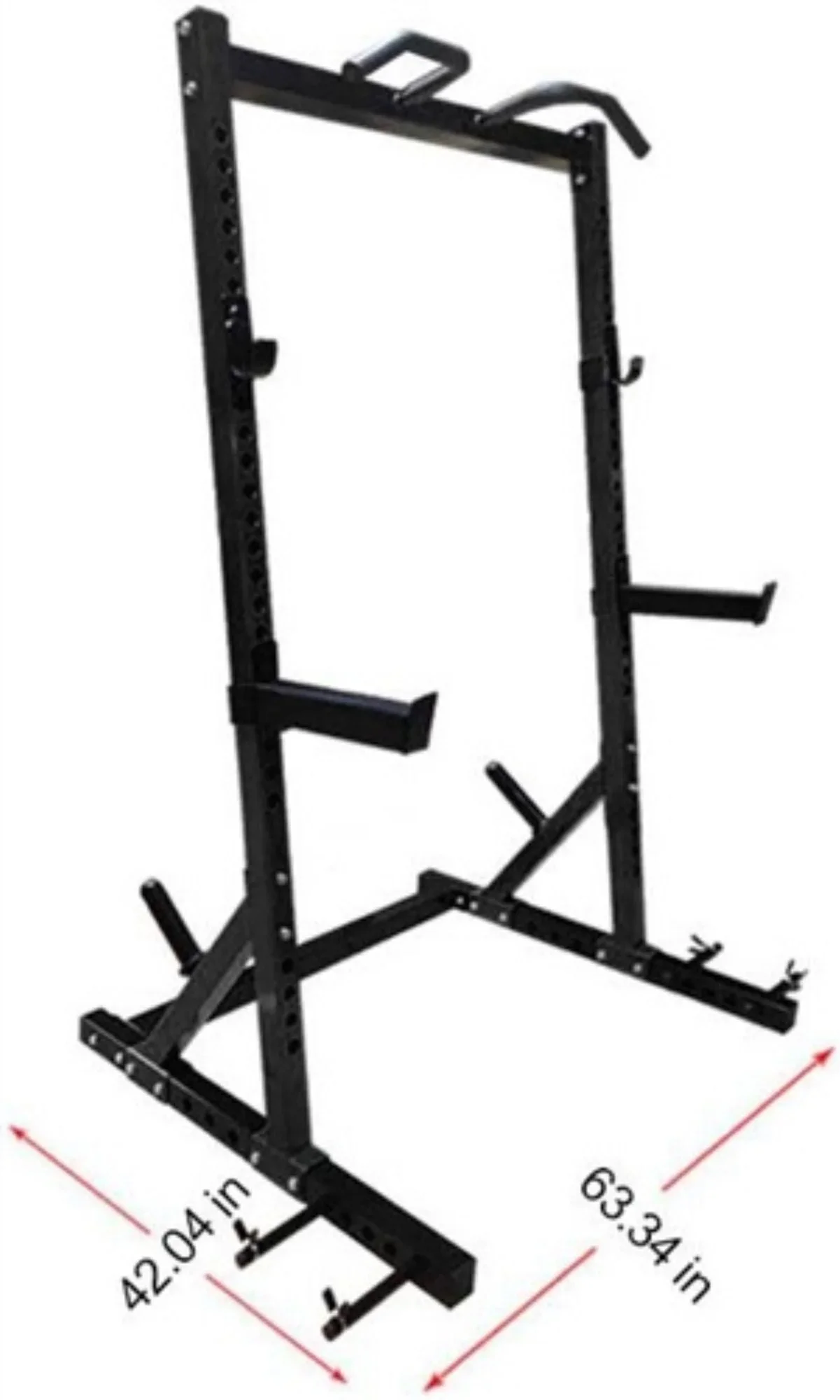 French Fitness R4 Half Rack (New) - Image 3