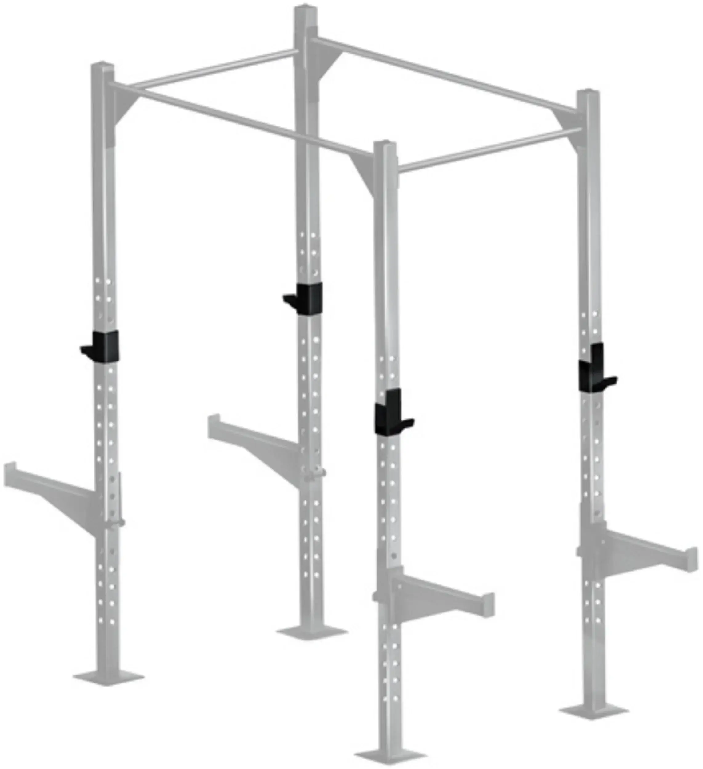 French Fitness Rack & Rig J-Cups J-Hooks Attachment (Pair) (New) - Image 2