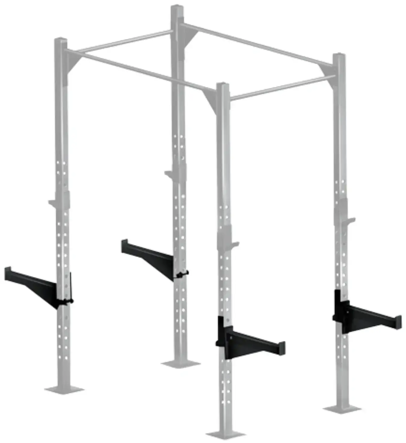 French Fitness Rack & Rig Spotter Arms Attachment (Pair) (New) - Image 3