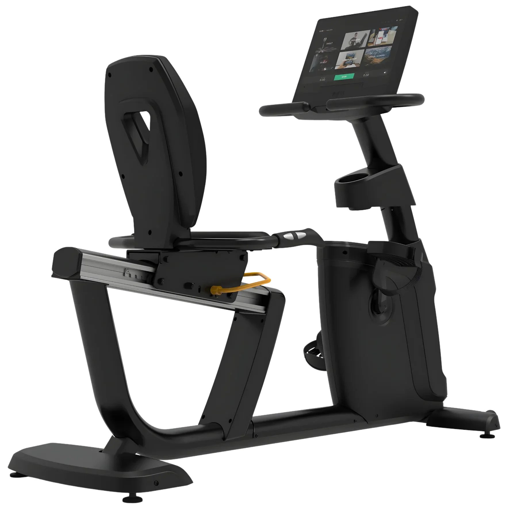 French Fitness RB620T Recumbent Bike w/15" Touch Console (New) - Image 5
