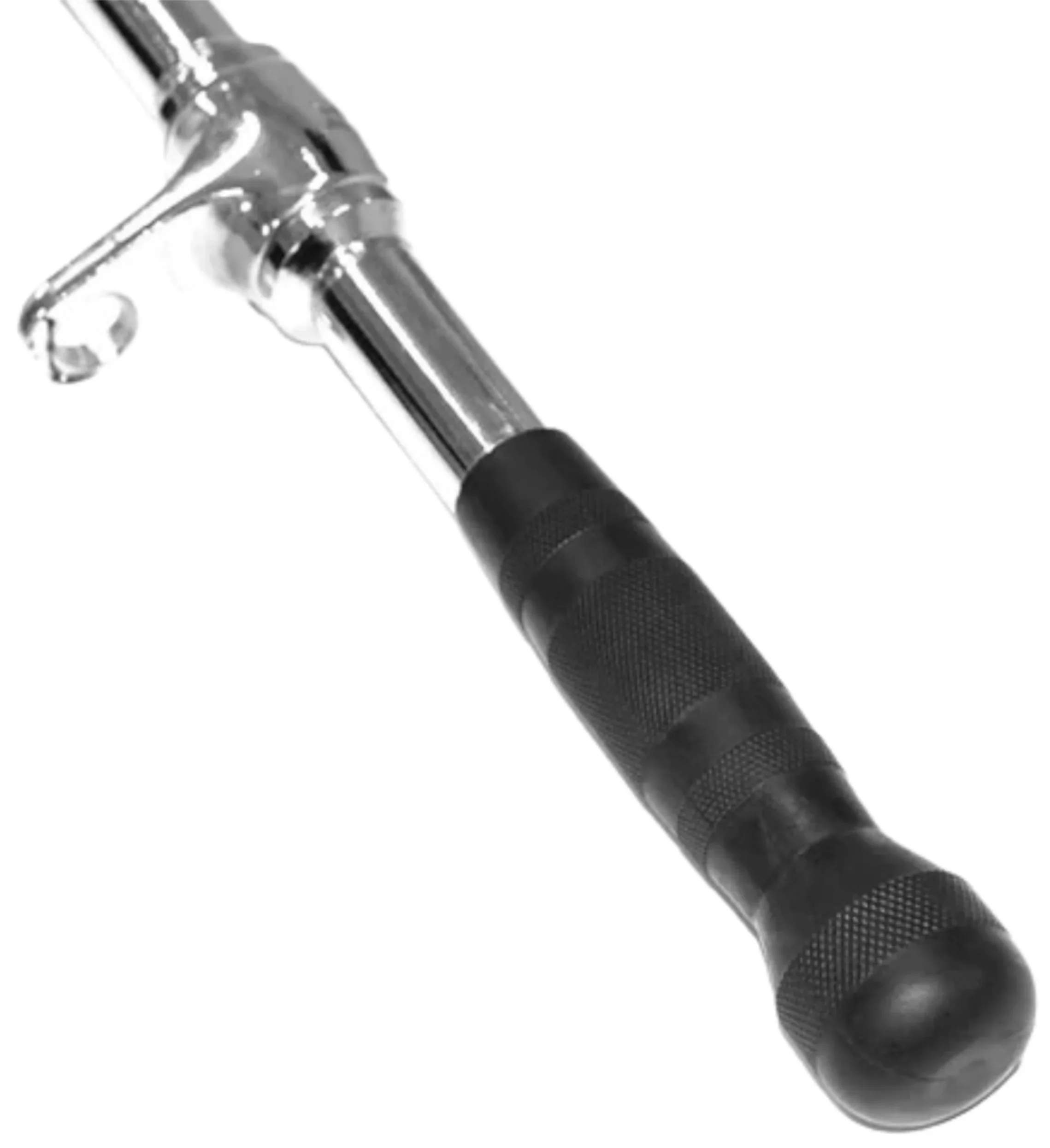 French Fitness Rubber Grip 21" Revolving Straight Bar (New) - Image 5