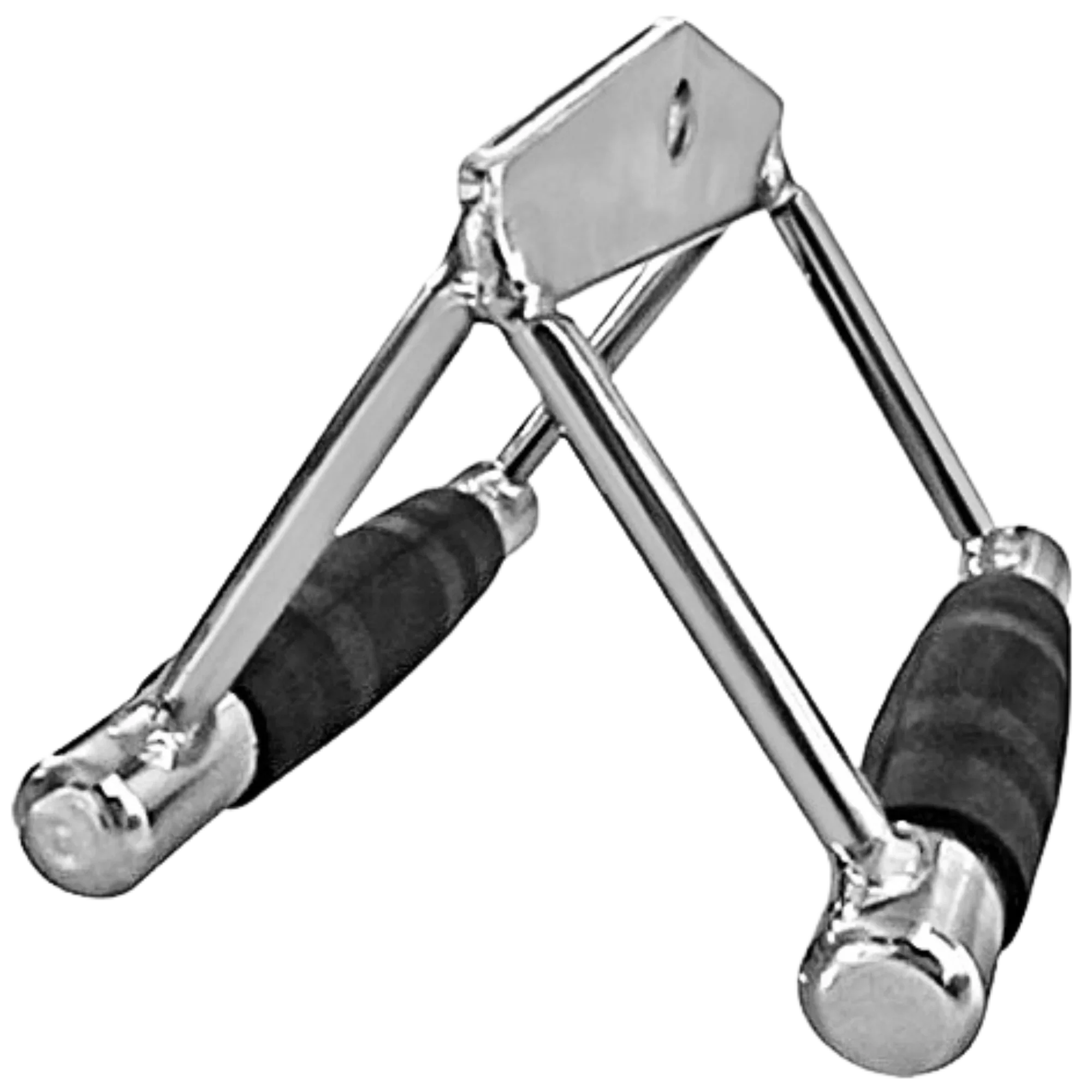 French Fitness Rubber Grip Seated Row/Chin Bar (New)