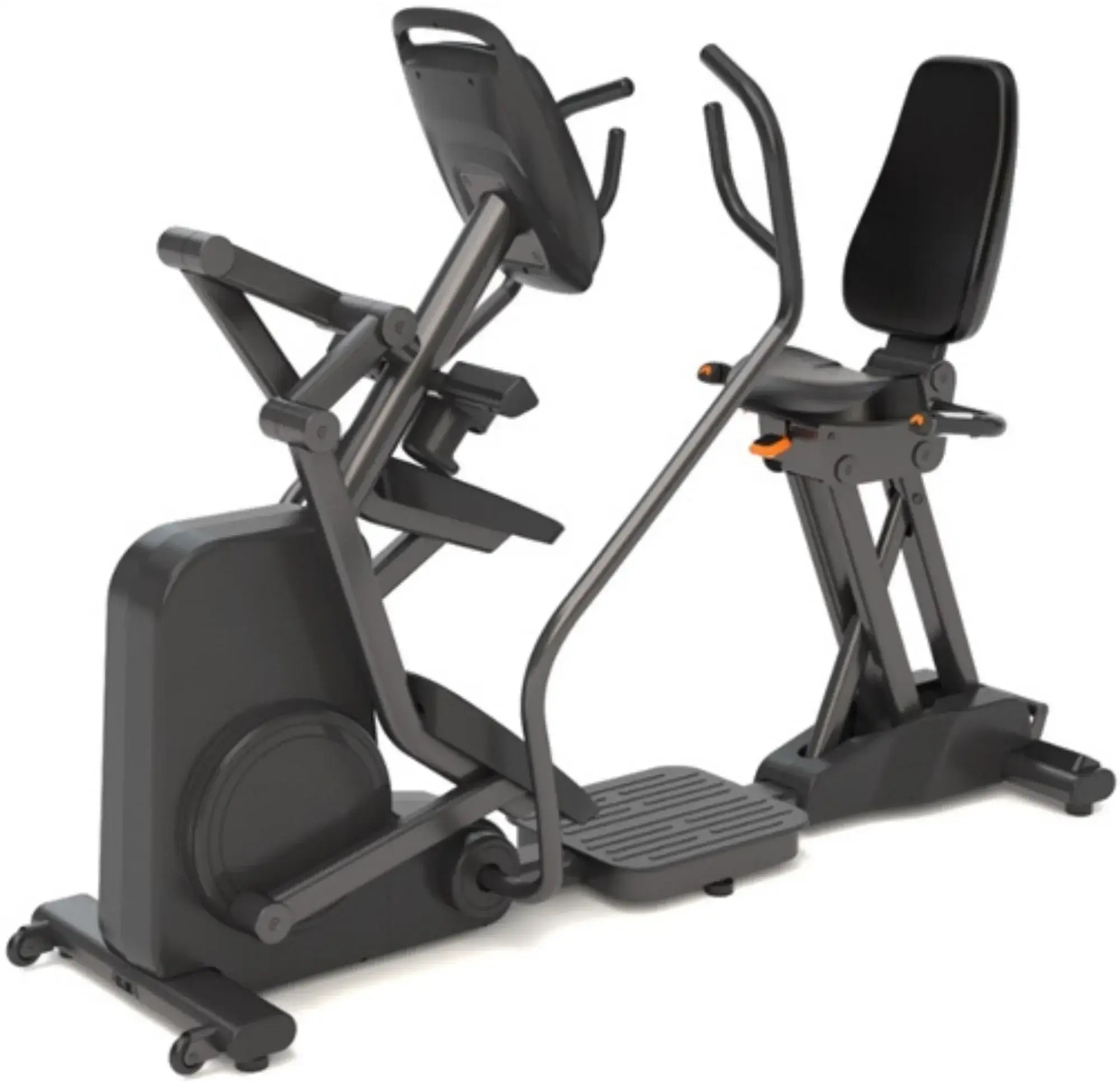 French Fitness SE420T Recumbent Seated Elliptical w/10" Touch Console (New) - Image 2