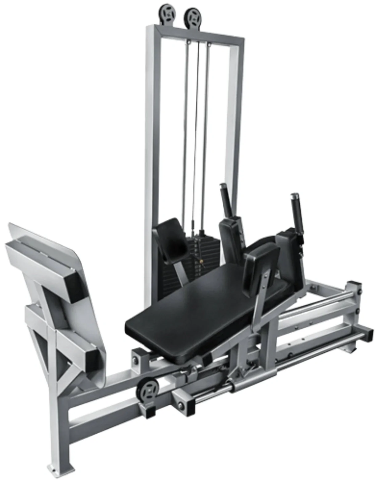 Horizontal Leg Press Selectorized - French Fitness Shasta (New) - Image 2