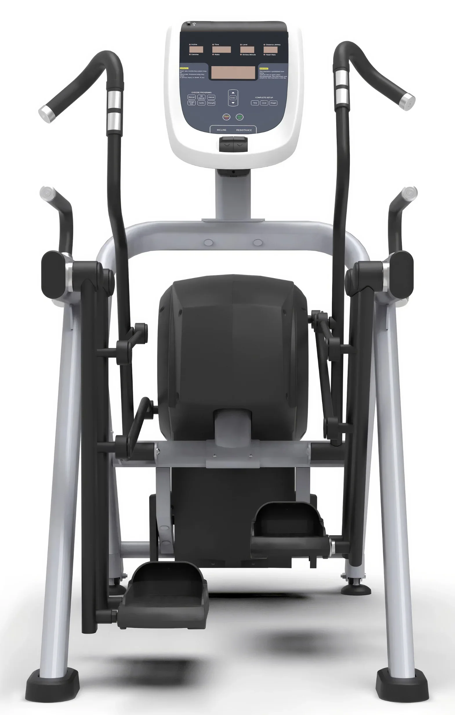 French Fitness Silver Arc Elliptical Trainer (New) - Image 2