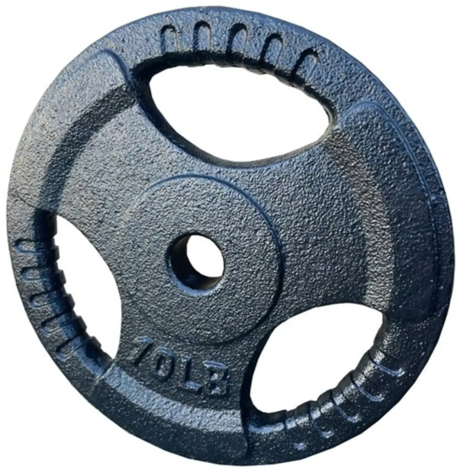 French Fitness Standard Cast Iron 1" Weight Plate Set 450 lbs (New) - Image 5