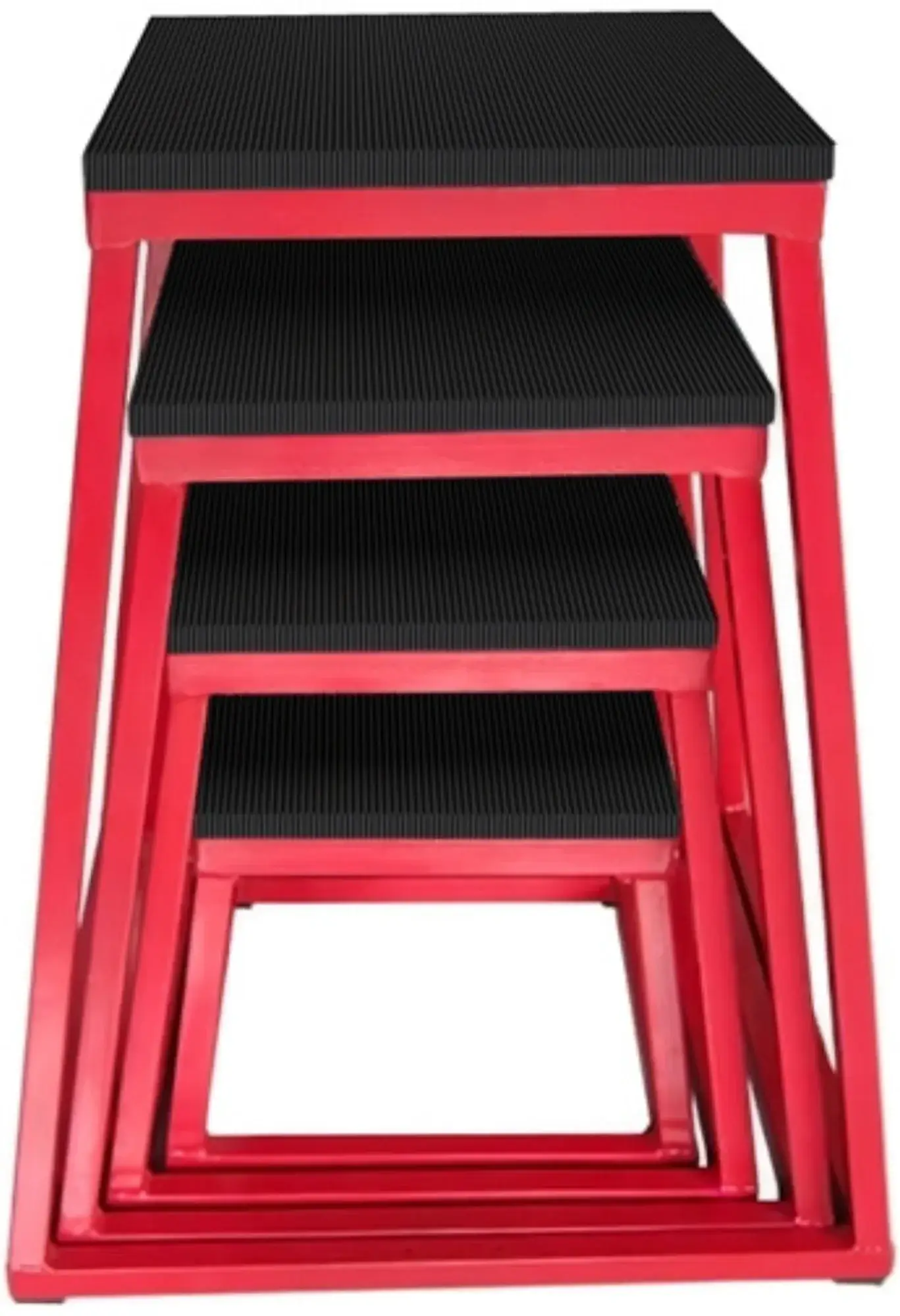 French Fitness Steel Plyo Box Set of 4 (12",18",24",30") (New) - Image 7