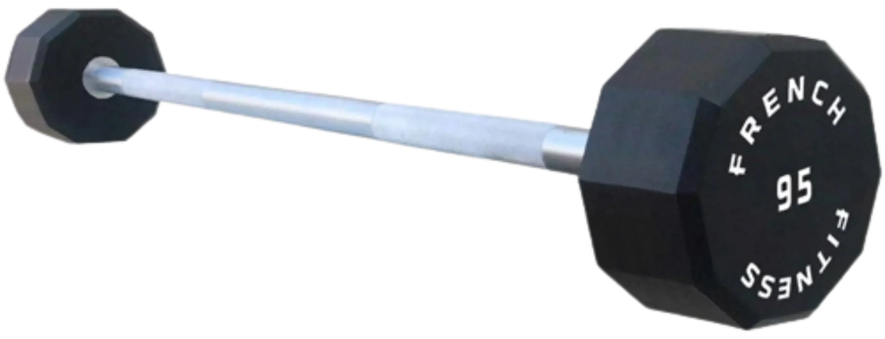 French Fitness Straight Urethane Barbell 95 lbs - Single (New)