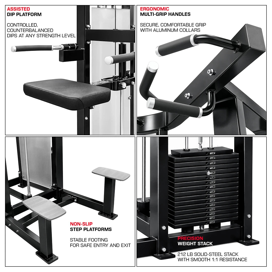 Assisted Chin Dip - French Fitness Tahoe (New) - Image 3