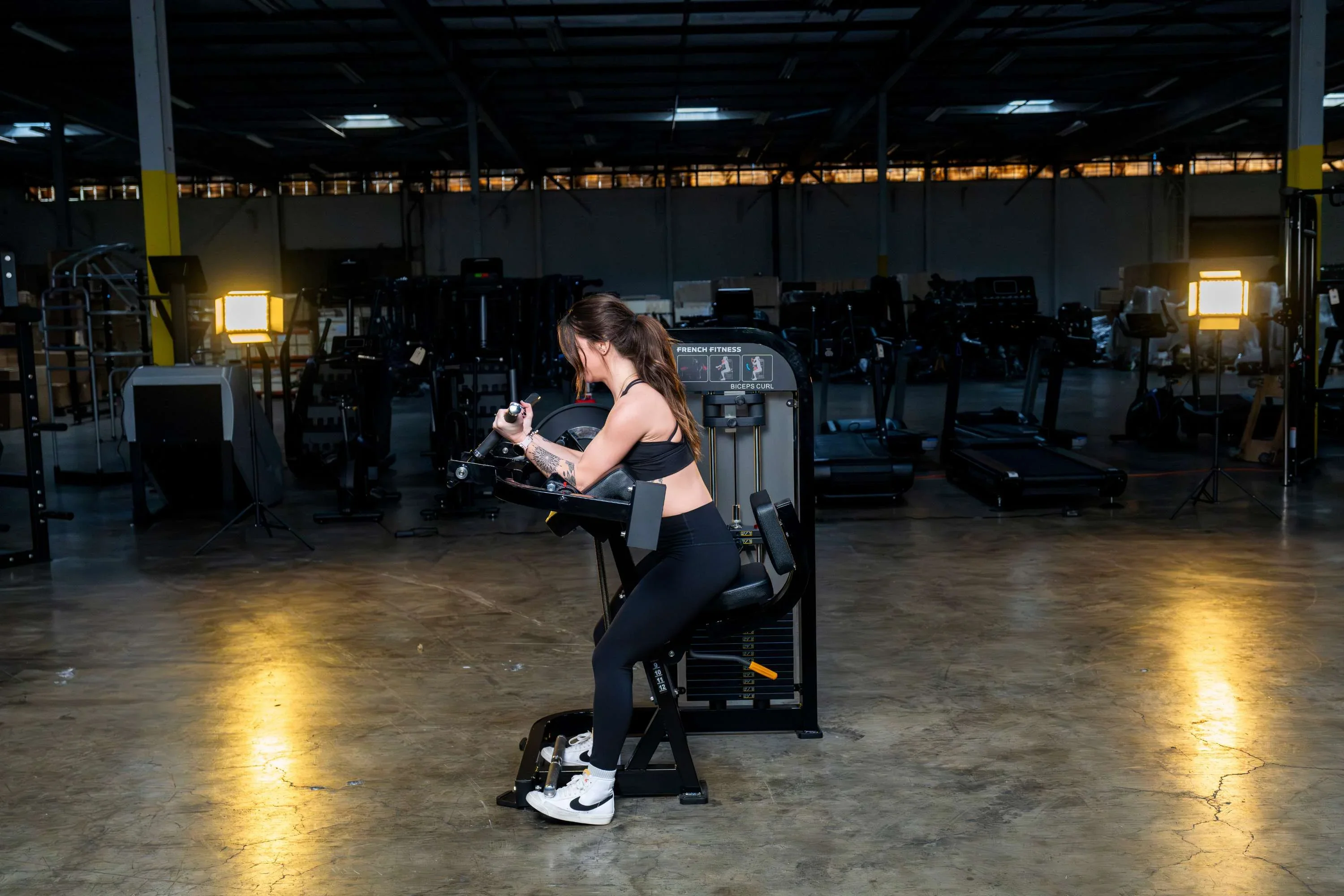 Bicep Arm Curl - French Fitness Tahoe (New) - Image 2