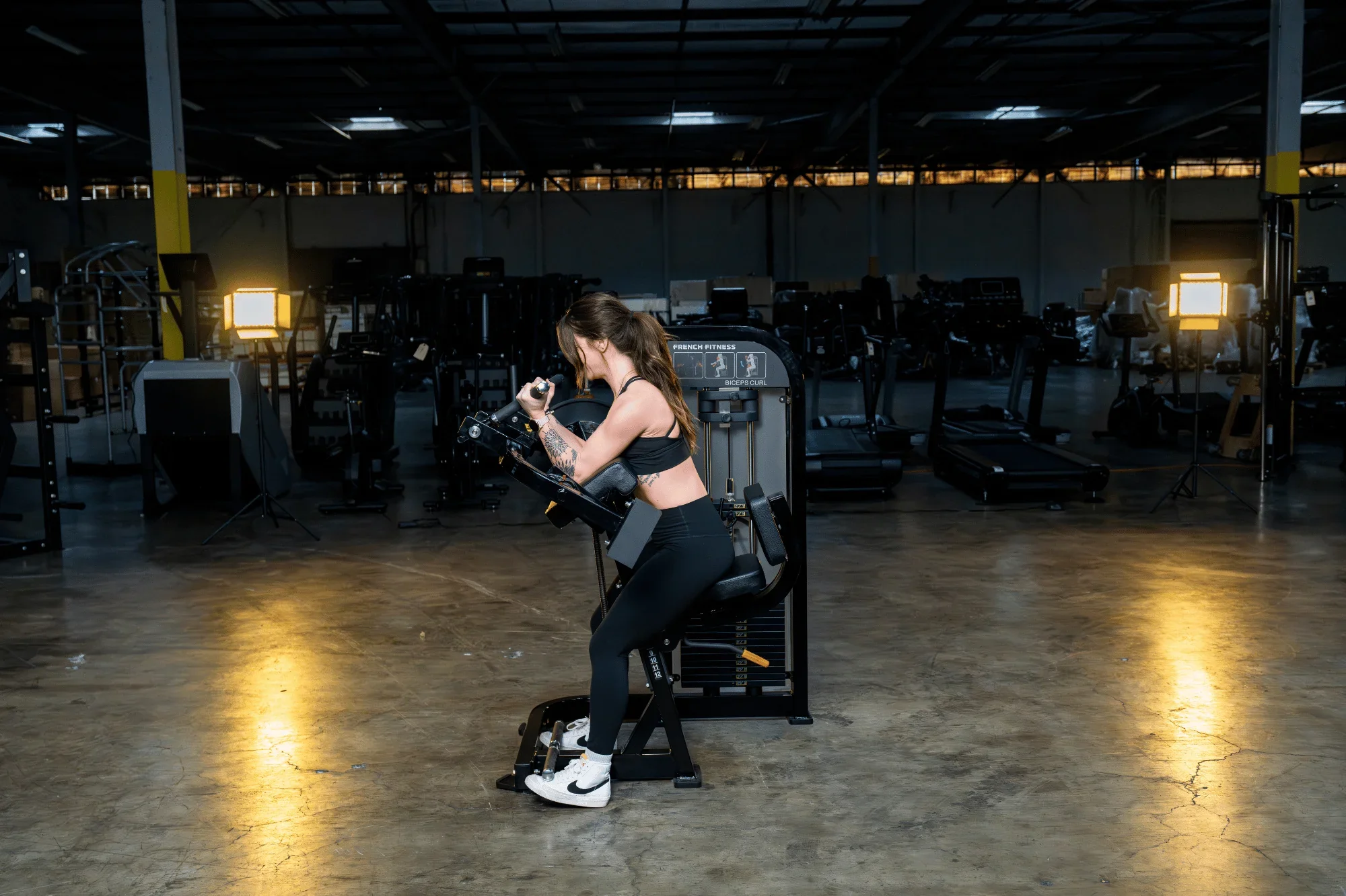 Bicep Arm Curl - French Fitness Tahoe (New) - Image 3