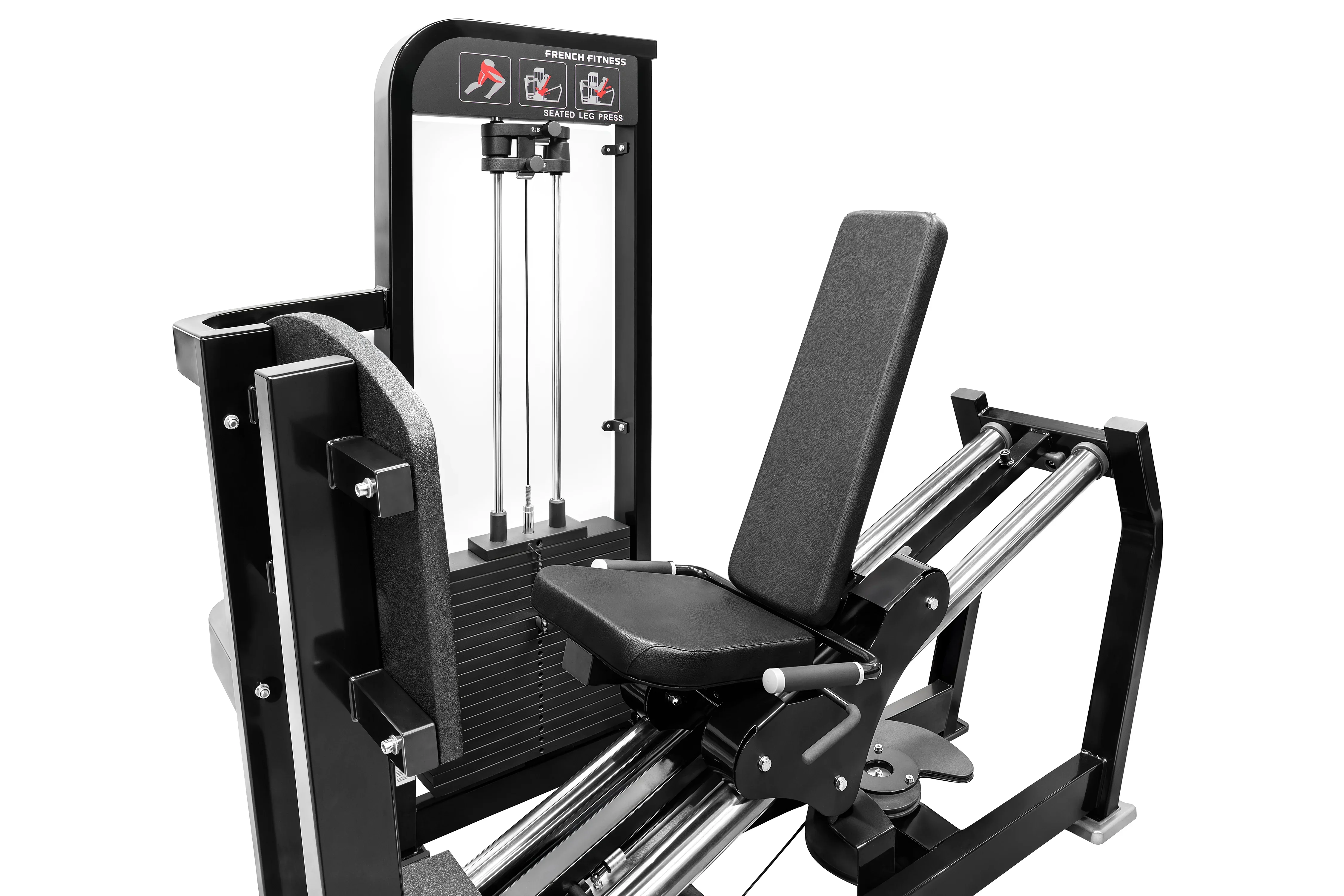 Seated Leg Press Sled and Calf Raise - French Fitness Tahoe (New) - Image 6