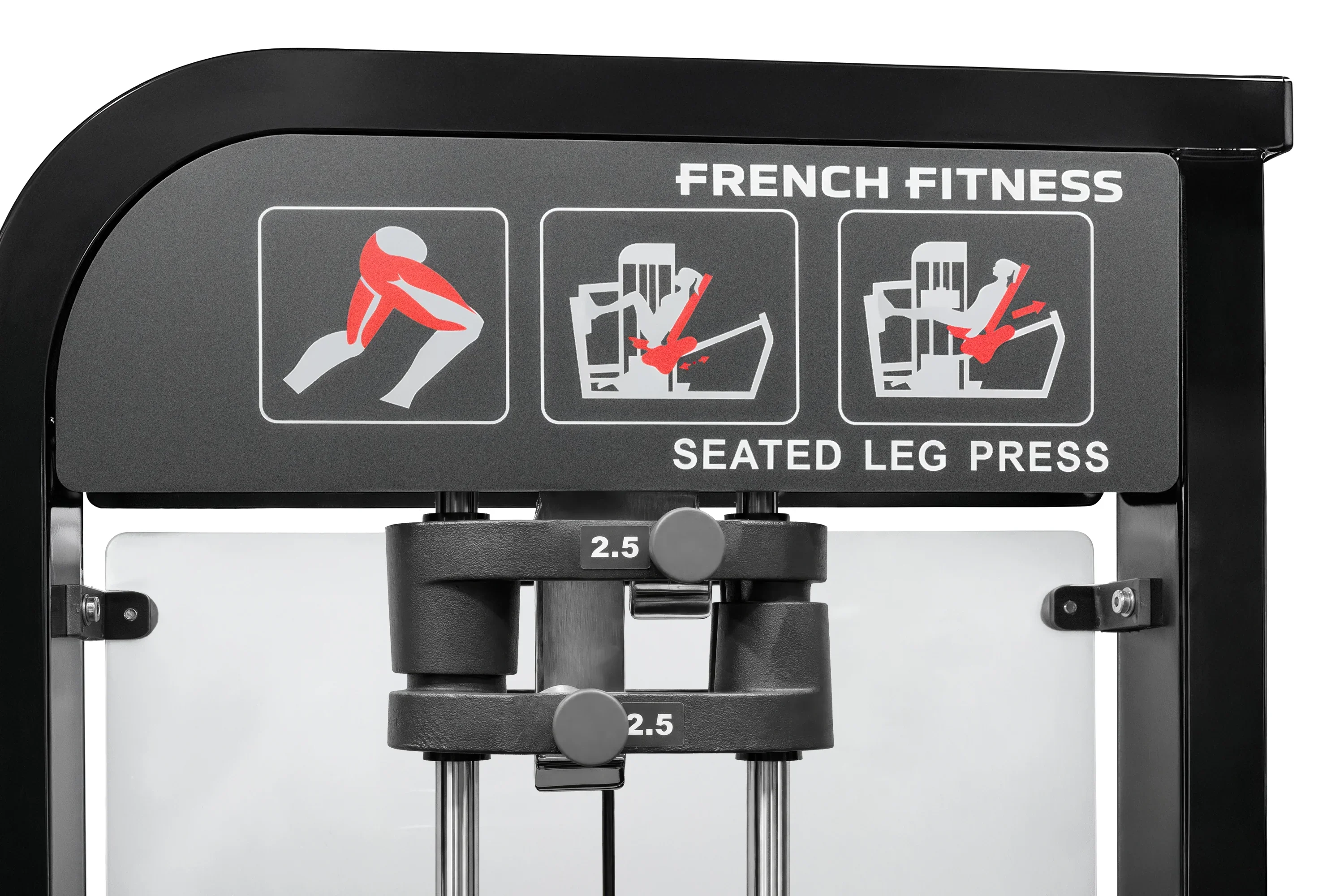 Seated Leg Press Sled and Calf Raise - French Fitness Tahoe (New) - Image 8