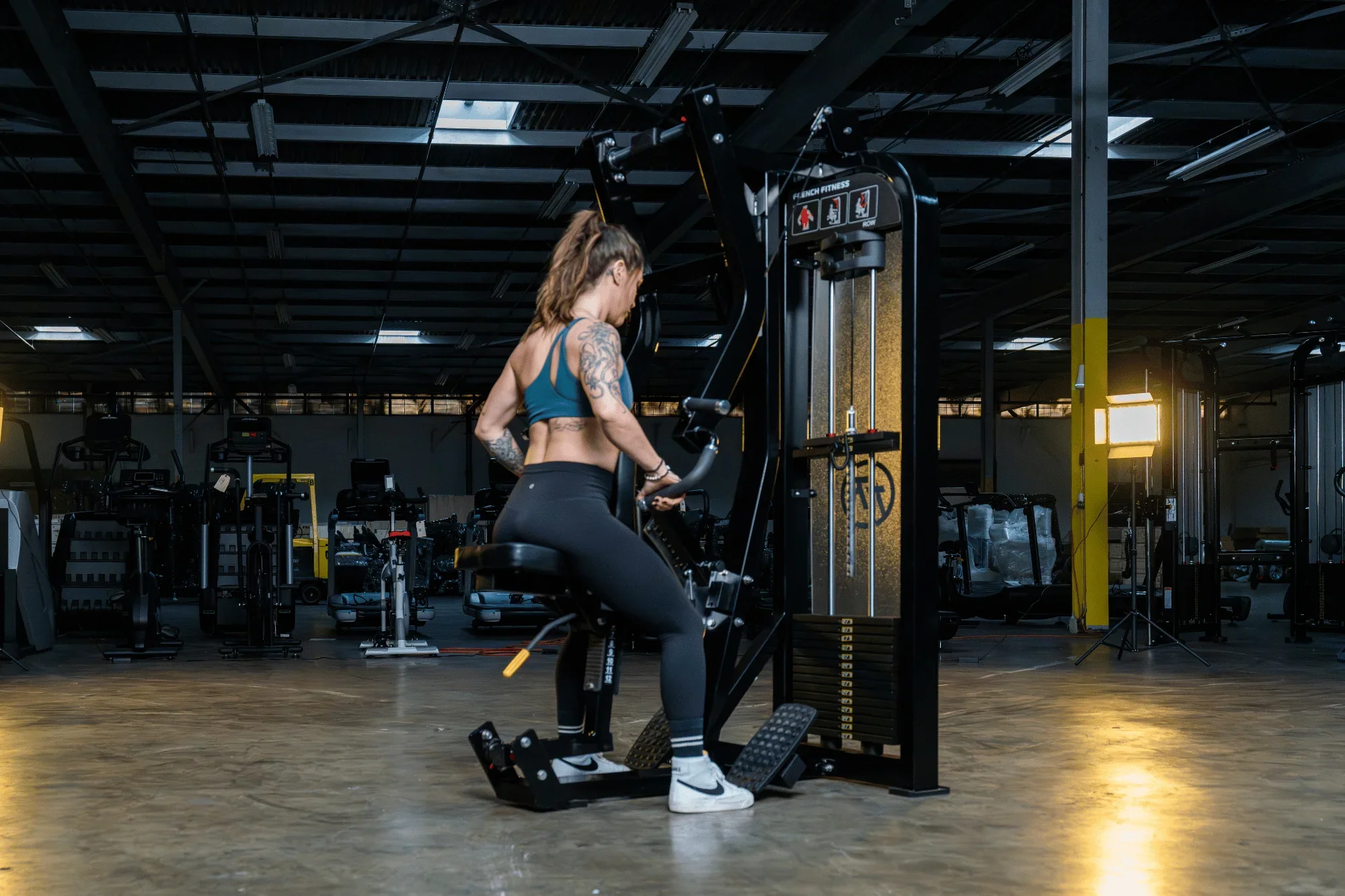 Seated Row - French Fitness Tahoe (New) - Image 3