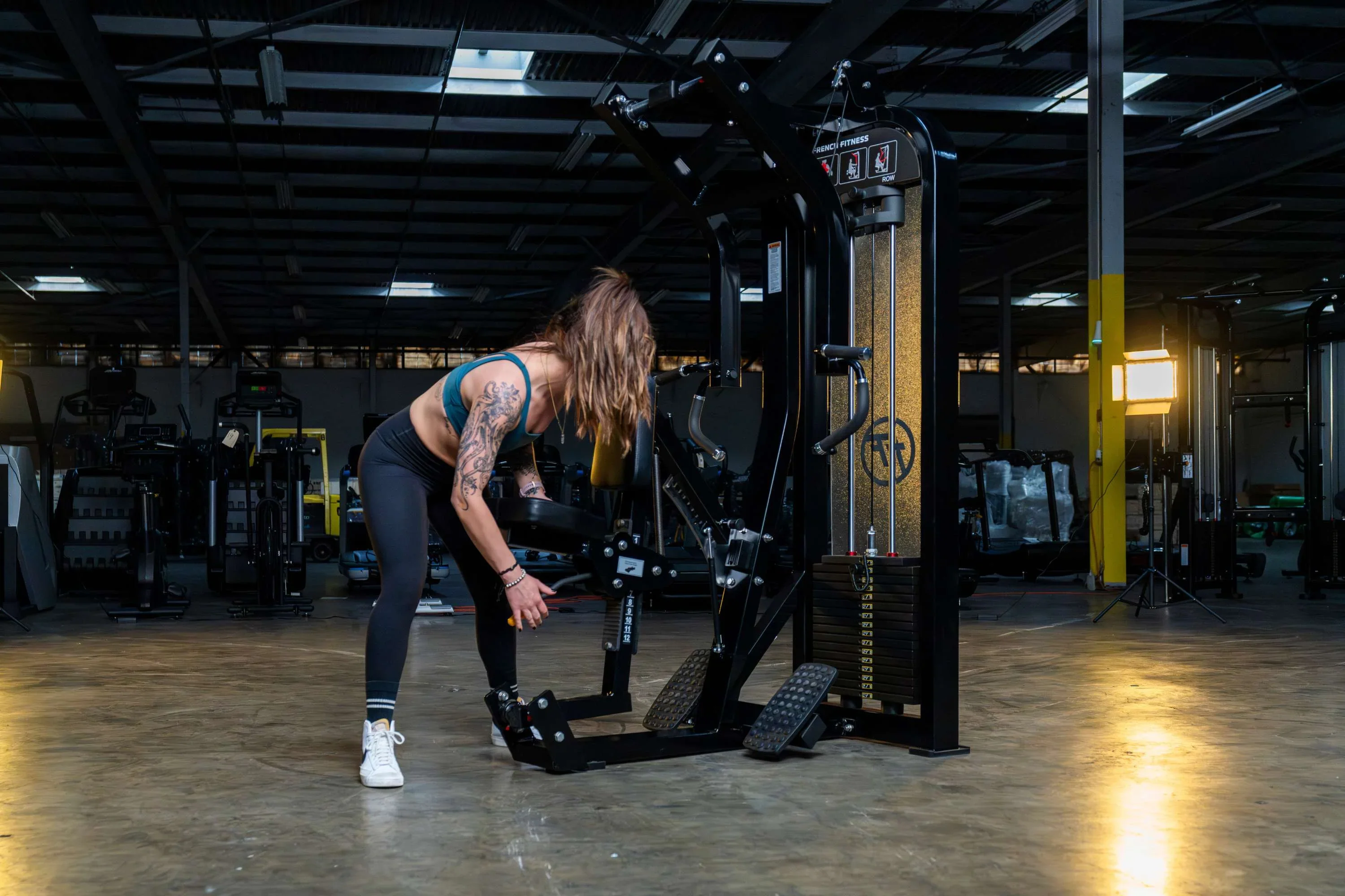 Seated Row - French Fitness Tahoe (New) - Image 4