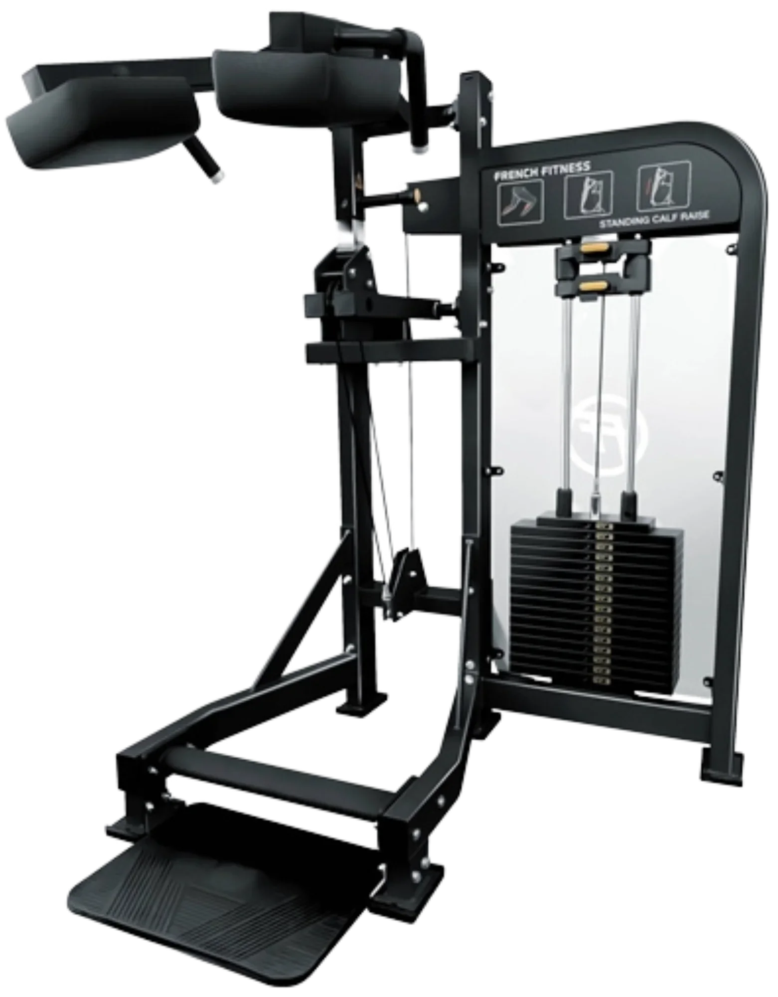 Standing Calf Raise Selectorized - French Fitness Tahoe (New)