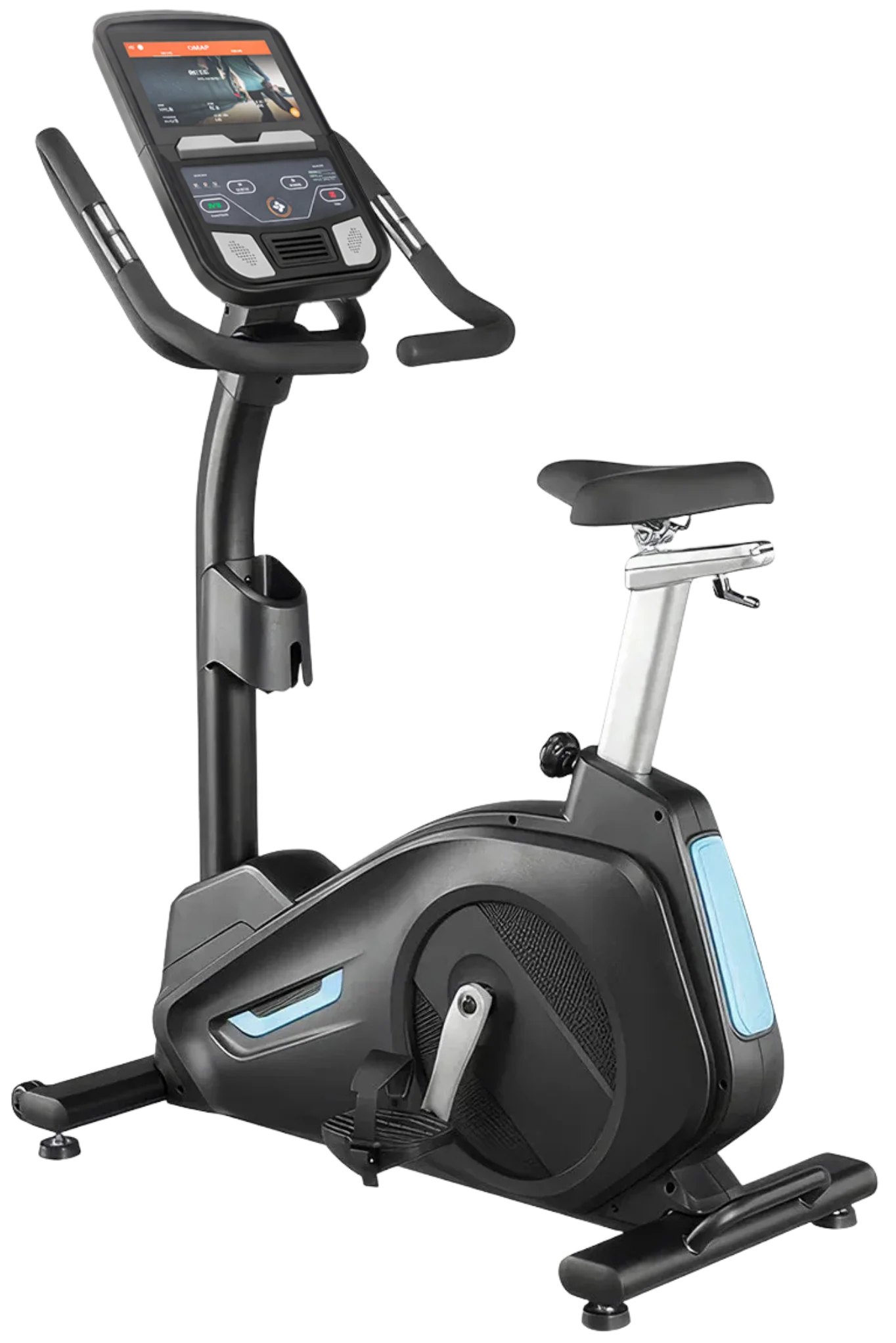 French Fitness UB320T Upright Bike w/10" Touch Console (New)