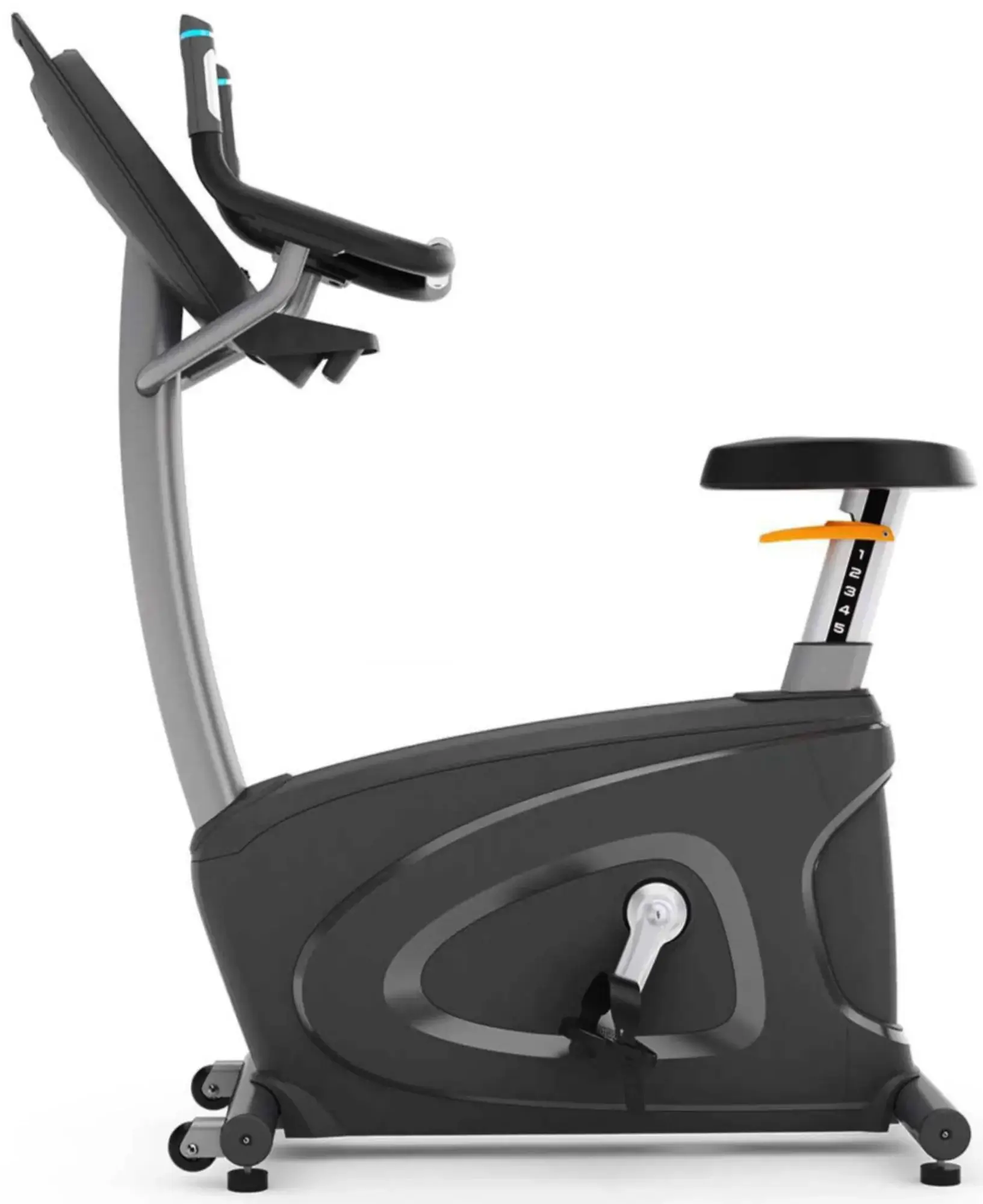 French Fitness UB400 Commercial Upright Bike w/LED Console (New) - Image 2