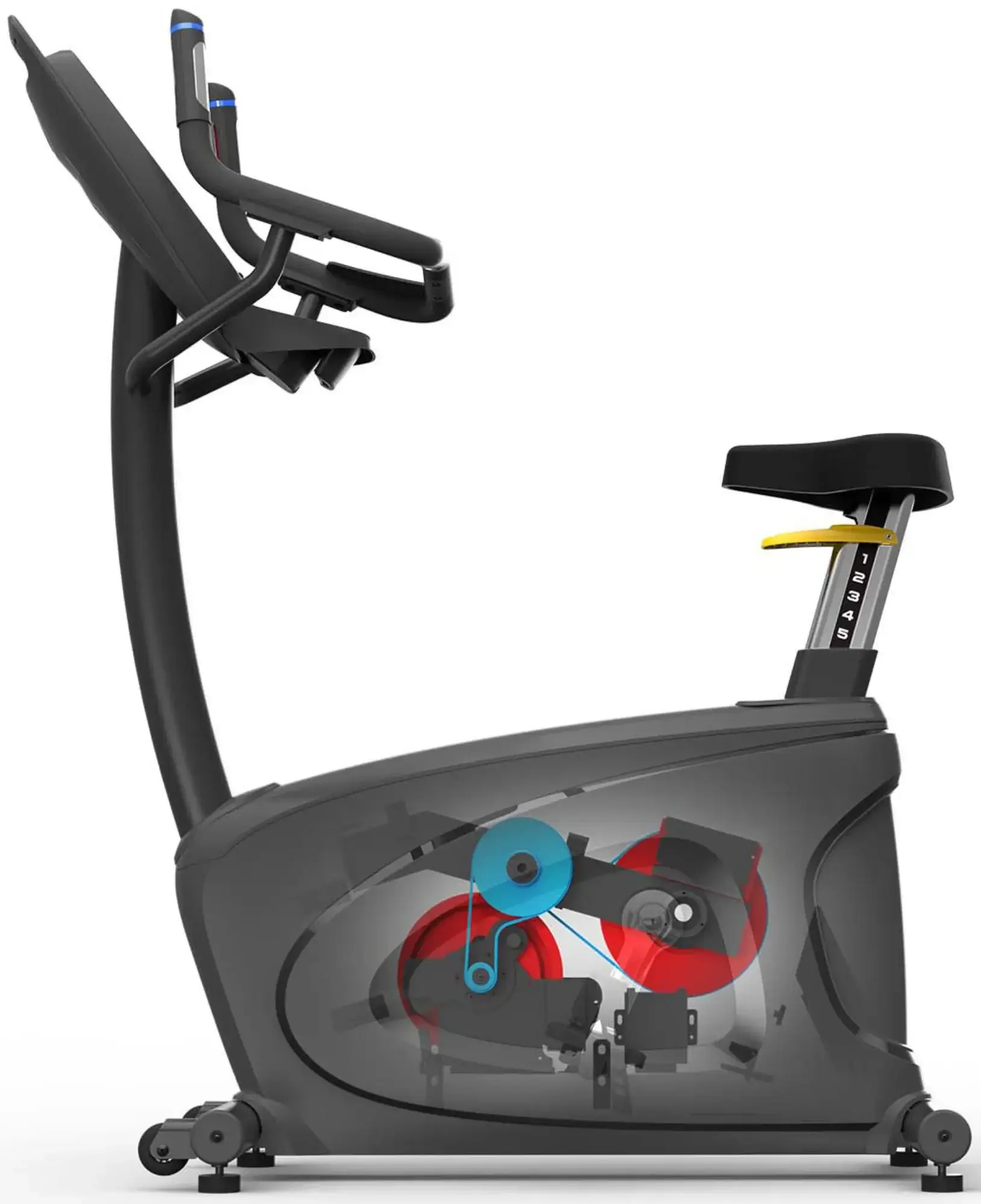 French Fitness UB400 Commercial Upright Bike w/LED Console (New) - Image 6