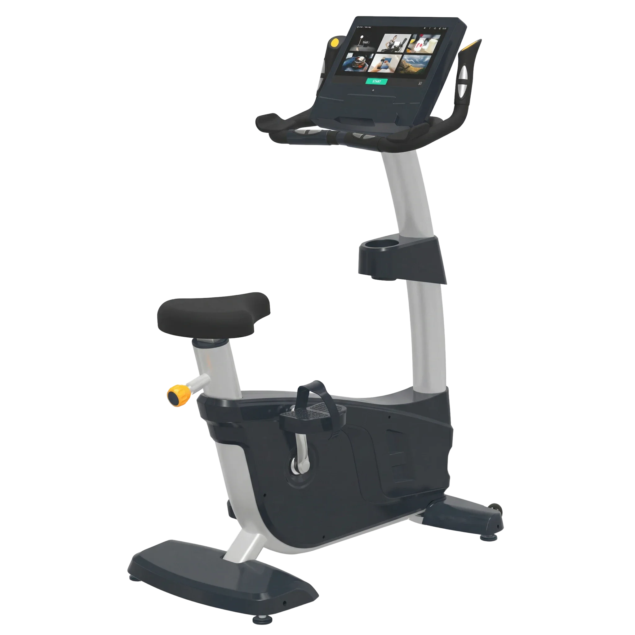 French Fitness UB620T Upright Bike w/15" Touch Console (New) - Image 2