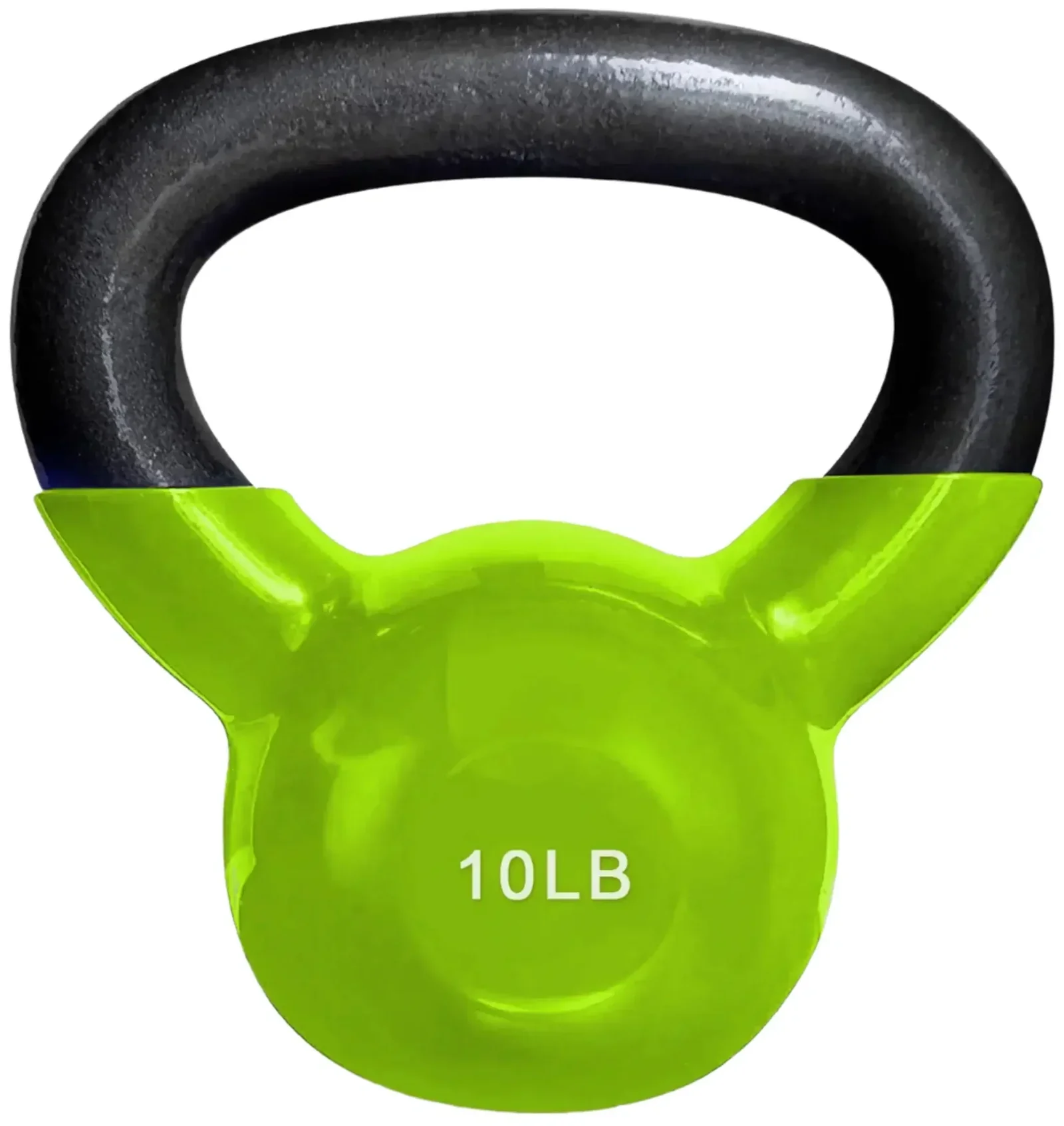 French Fitness Vinyl Kettlebell Set of 6 (5,8,10,12,15,20 lbs) (New) - Image 6