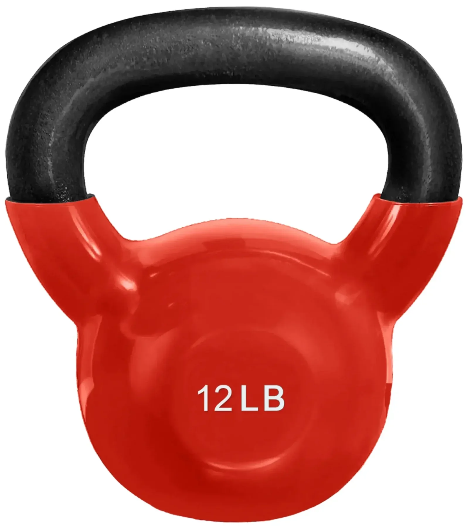 French Fitness Vinyl Kettlebell Set of 6 (5,8,10,12,15,20 lbs) (New) - Image 7