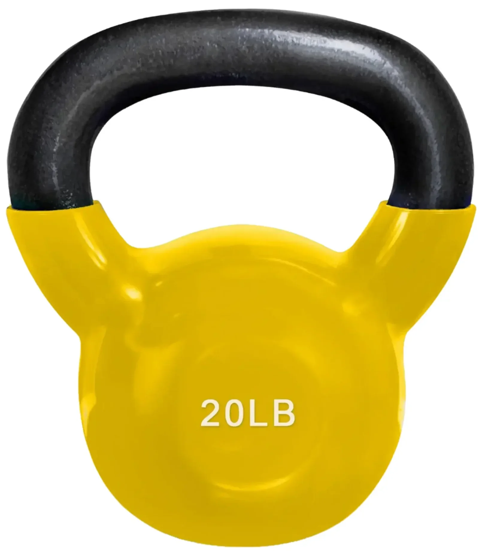 French Fitness Vinyl Kettlebell Set of 6 (5,8,10,12,15,20 lbs) (New) - Image 9