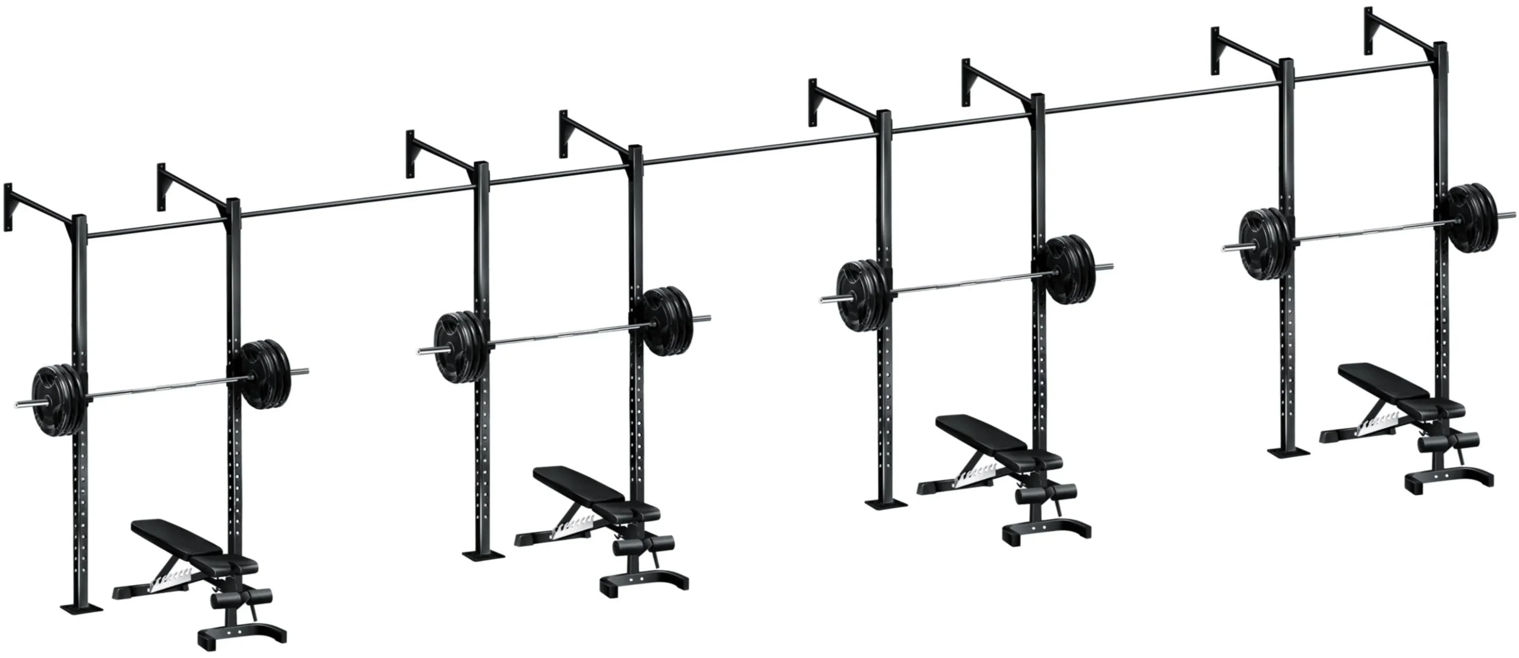 French Fitness Wall Mount Rig & Rack System 1 (New) - Image 4