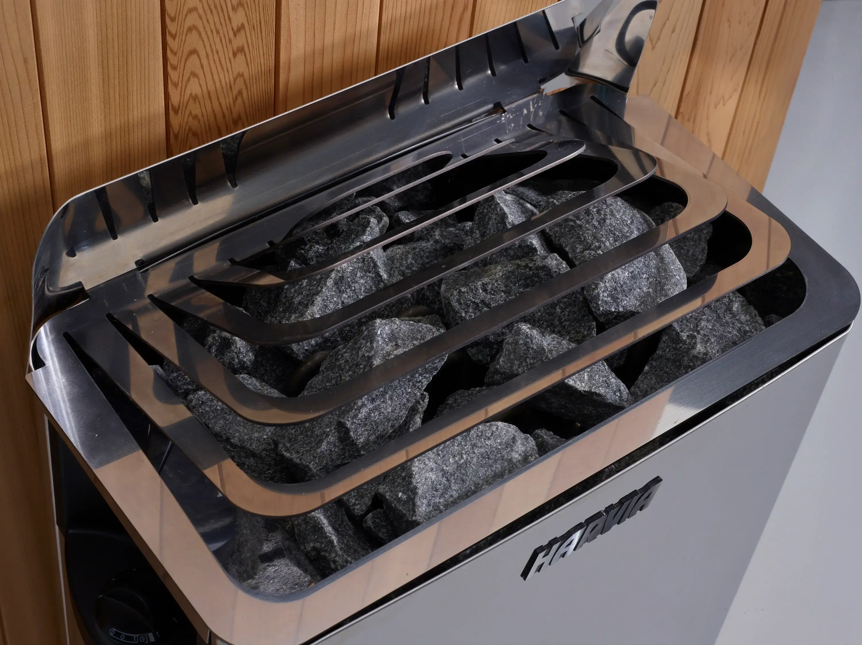 Golden Designs GDI-8360-01 Toledo Near Zero EMF Full Spectrum and Harvia Traditional Stove Hybrid Sauna (New) - Image 9