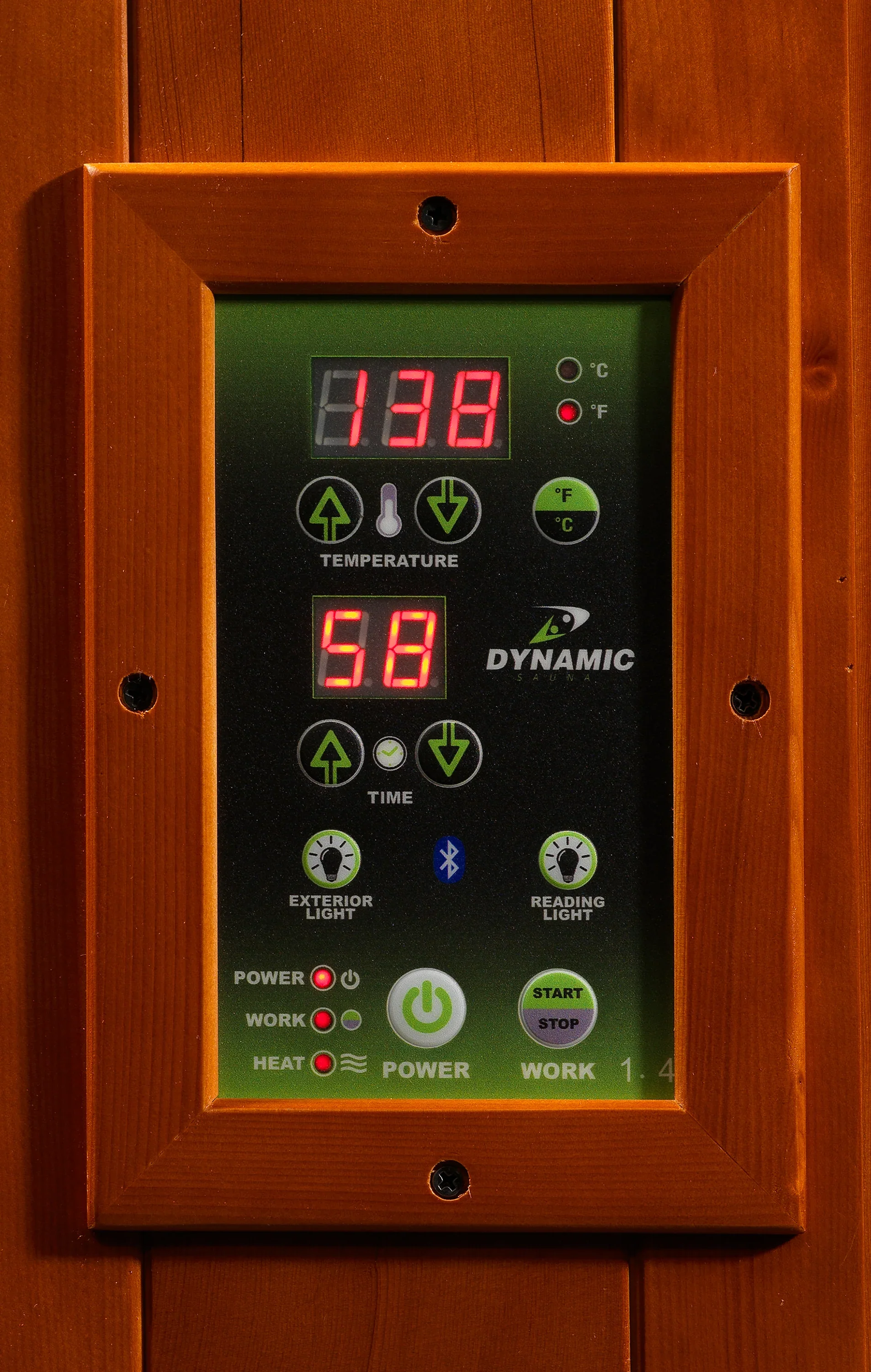 GoldenDesigns DYN-6103-01 Dynamic Avila 1-2-person Low EMF FAR Infrared Sauna (New) - Image 9