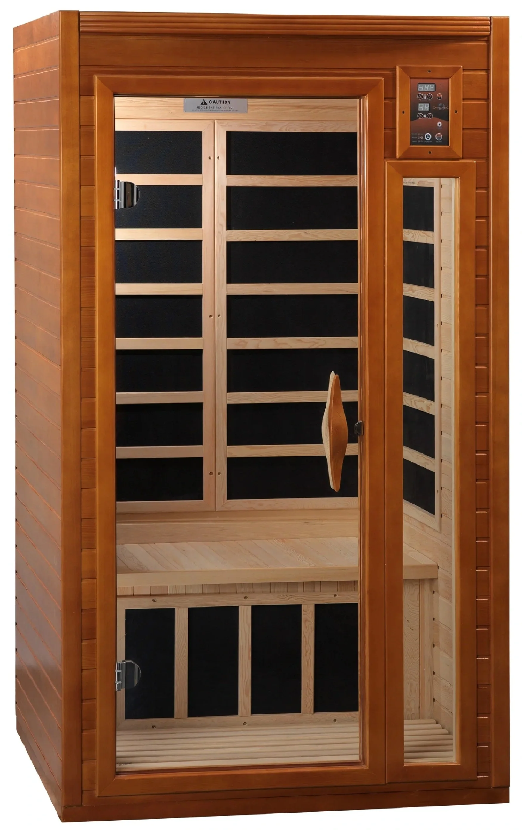 GoldenDesigns DYN-6106-01 Elite Dynamic Barcelona Elite 1-2 Person Ultra Low EMF Far Infrared Sauna (New) - Image 2