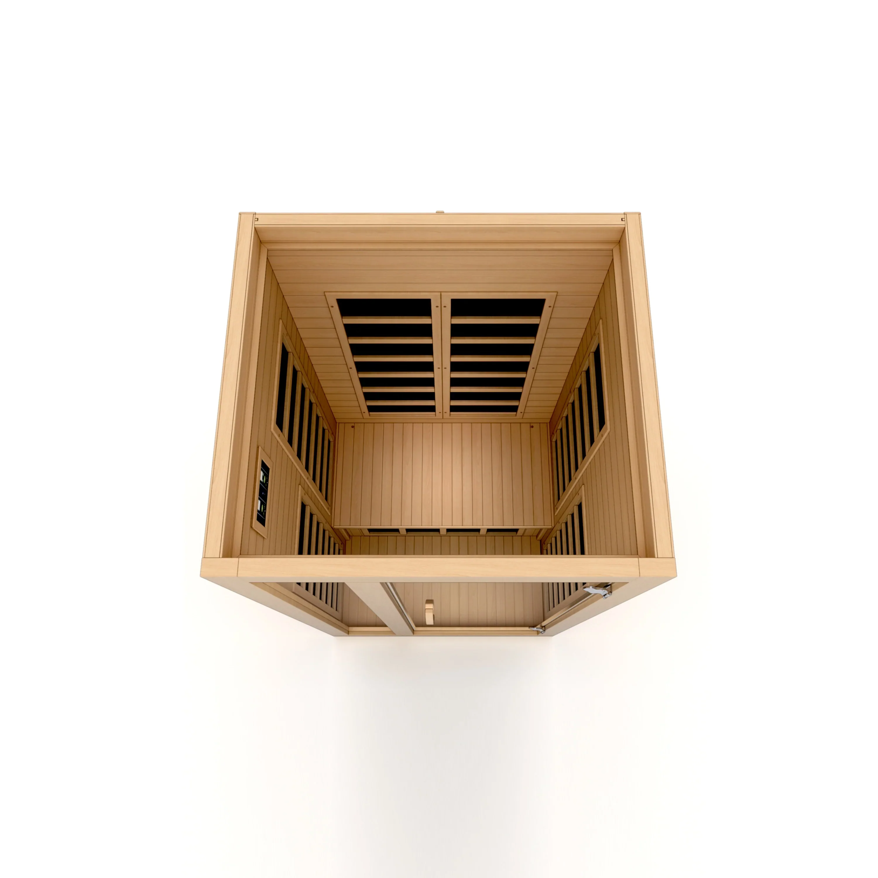 GoldenDesigns DYN-6119-01 Gracia 1-2 Person Low EMF FAR Infrared Sauna (New) - Image 5