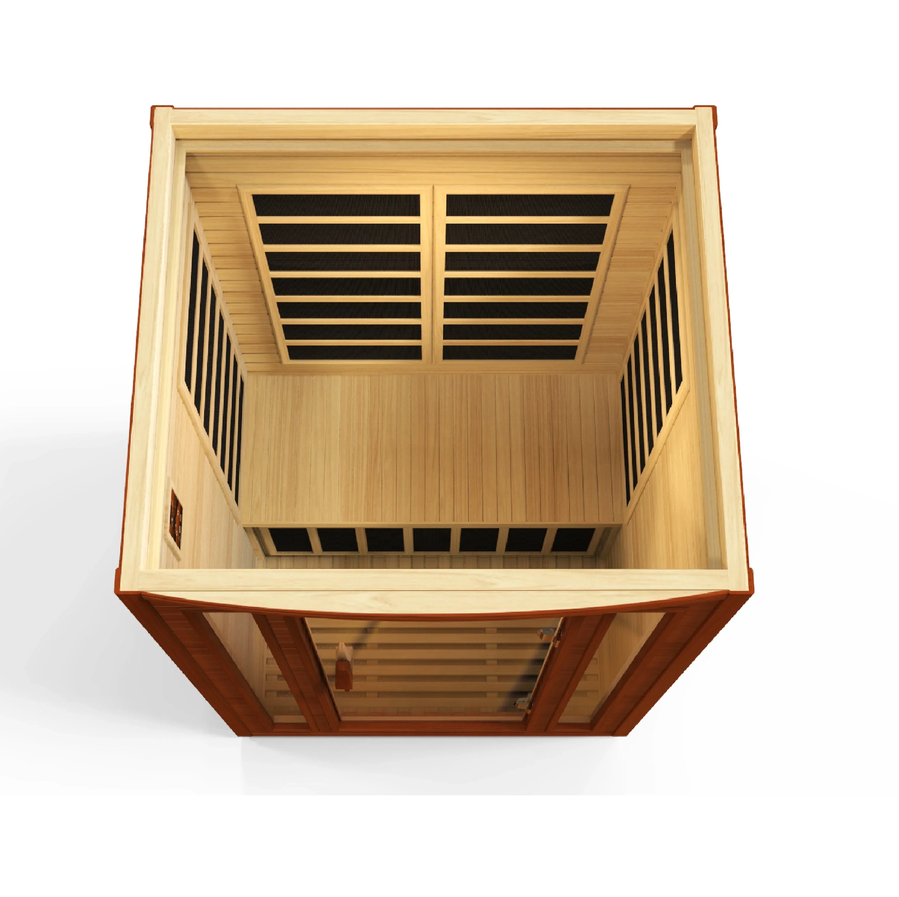 GoldenDesigns DYN-6206-01 Dynamic Low EMF Far Infrared Sauna San Marino Edition (New) - Image 7
