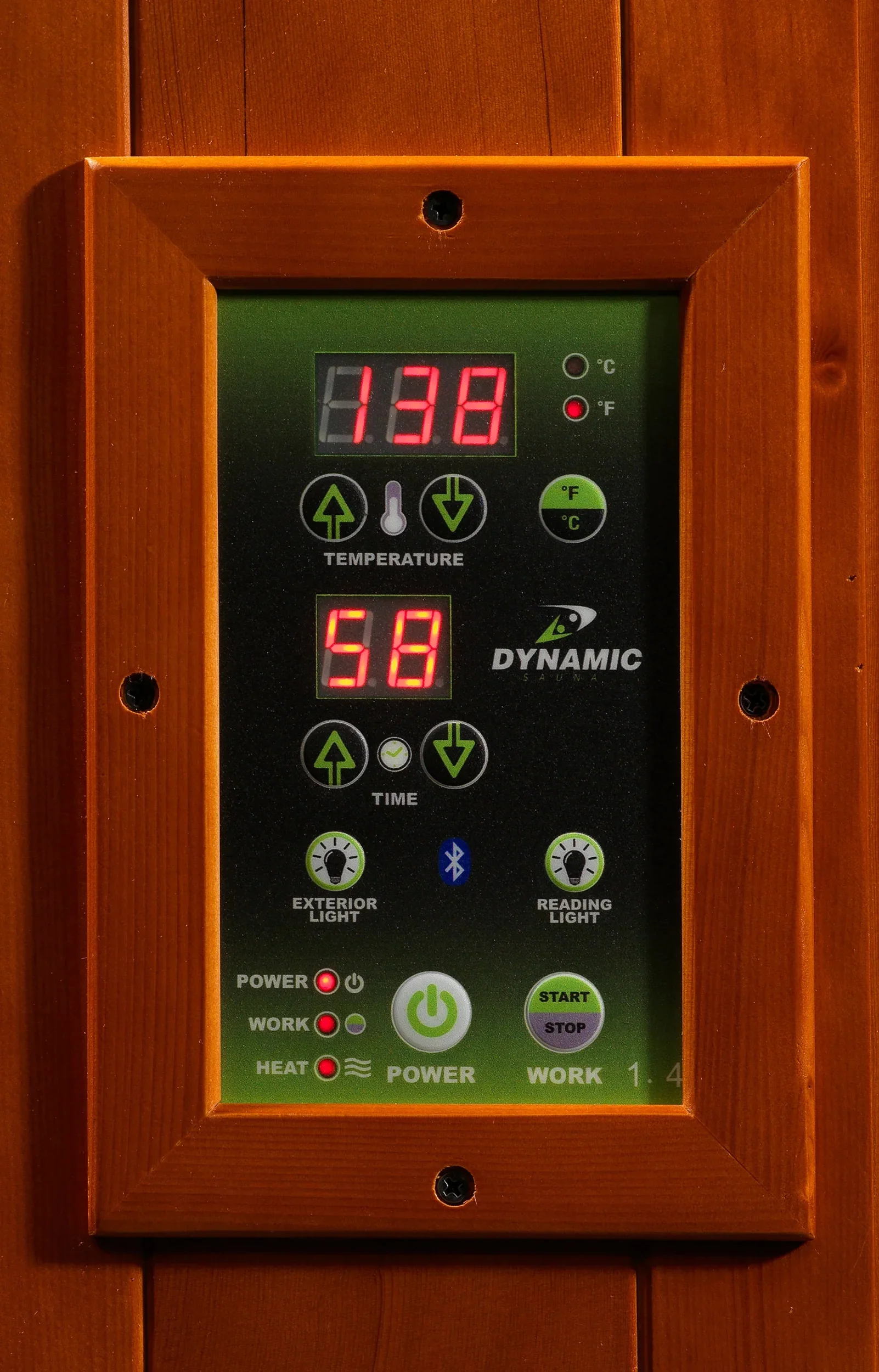 GoldenDesigns DYN-6225-02 Elite Dynamic Heming Elite 2-person Corner Ultra Low EMF FAR Infrared Sauna (New) - Image 6