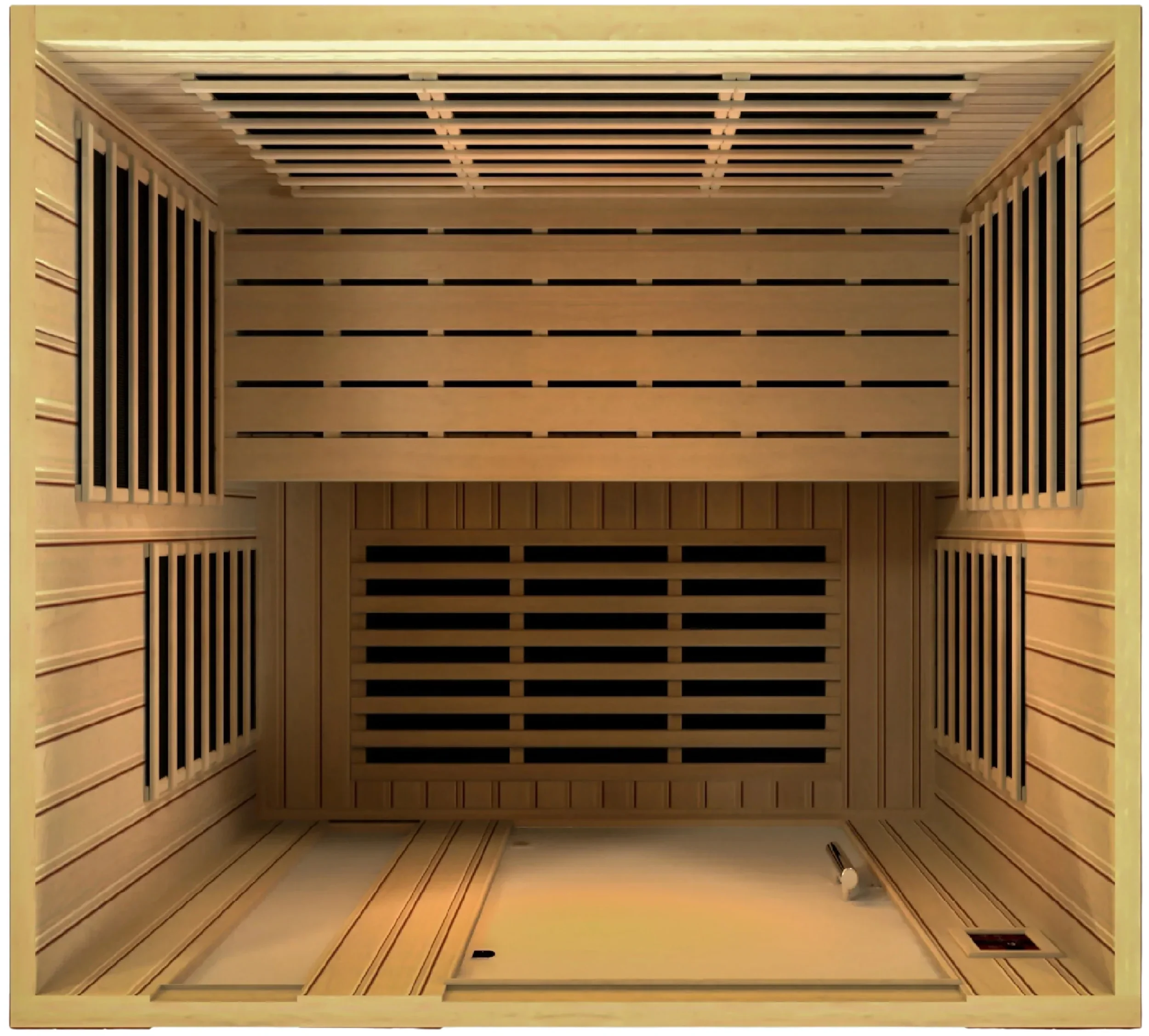 GoldenDesigns DYN-6336-02 Dynamic Lugano Low EMF Far Infrared Sauna (New) - Image 5