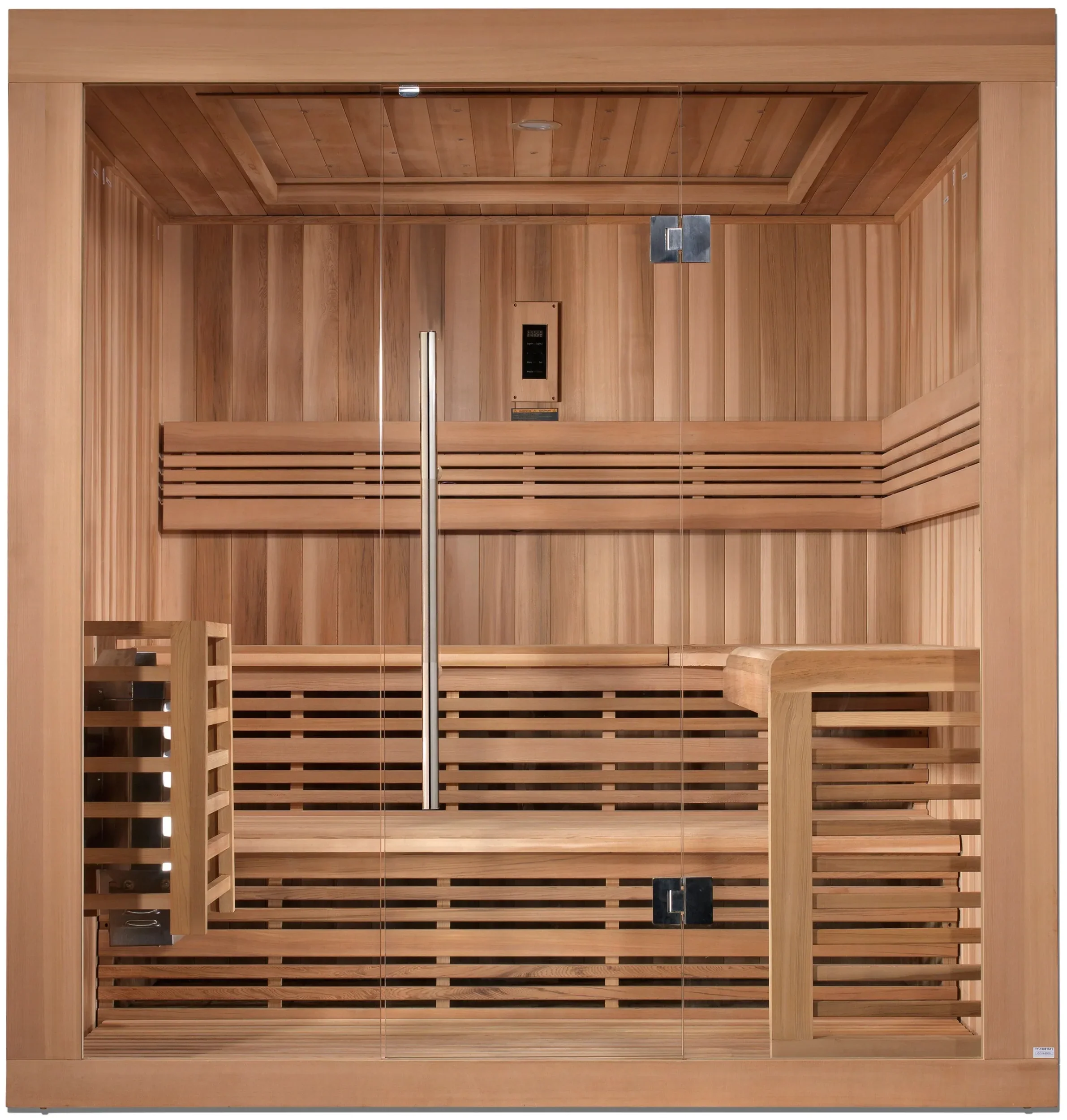 GoldenDesigns GDI-7689-01 Osla Edition Red Cedar Sauna (New) - Image 2